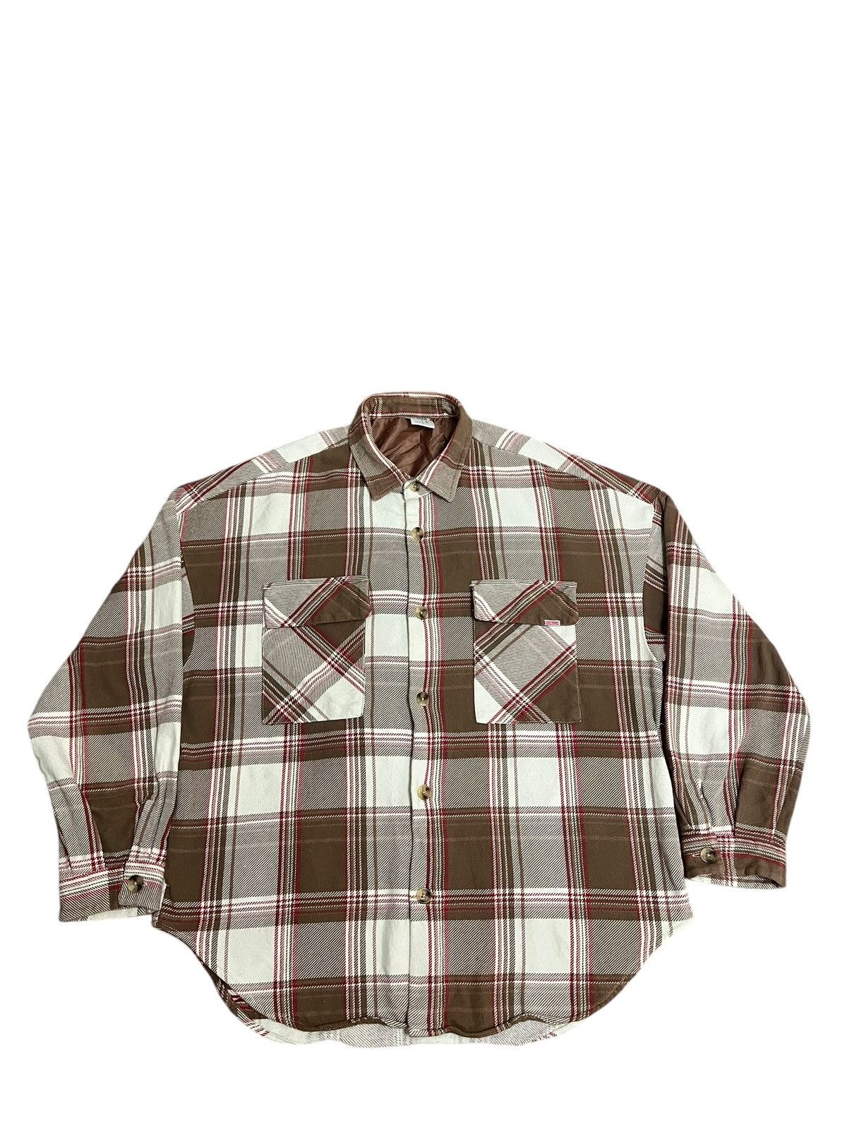 Big Mac × Flannel Vintage 80s Big Mac Jc penny Flannel jacket Size US L / EU 52-54 / 3 - 2 Thumbnail