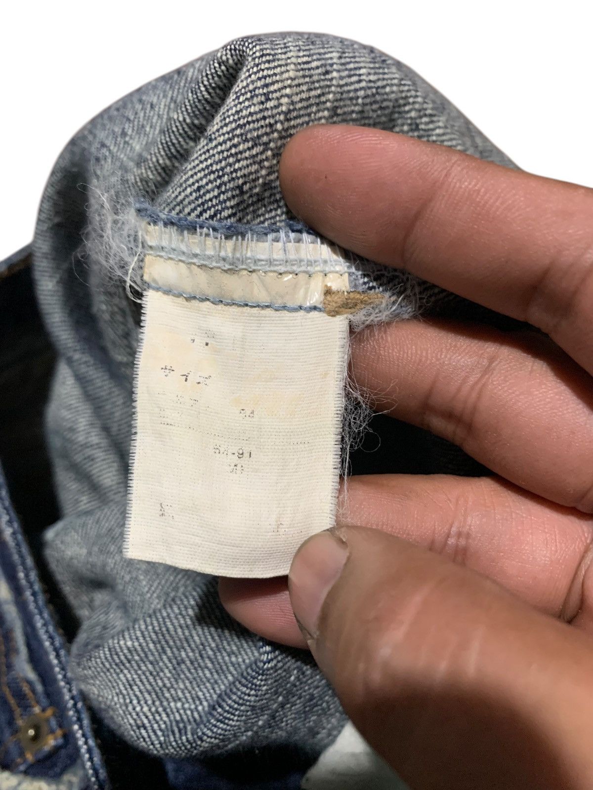 If Six Was Nine × Le Grande Bleu (L.G.B.) × semanticdesign Semantic Design flared jeans distressed ripped punk Size US 30 / EU 46 - 14 Thumbnail