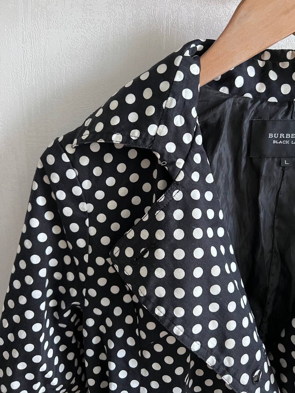 Burberry Burberry Black Label polka dot coat jacket trench Size L / US 10 / IT 46 - 4 Thumbnail
