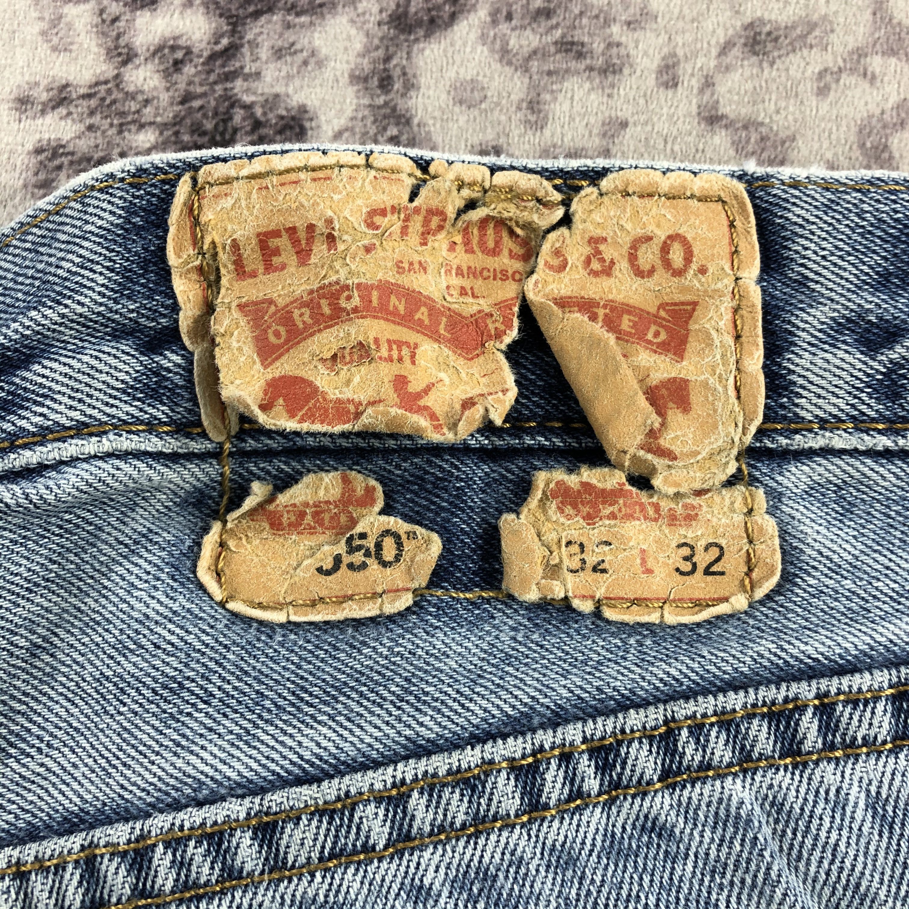 Levi's × Vintage Vintage Blue Wash Levis 550 Jeans-JM3113 Size US 32 / EU 48 - 7 Thumbnail
