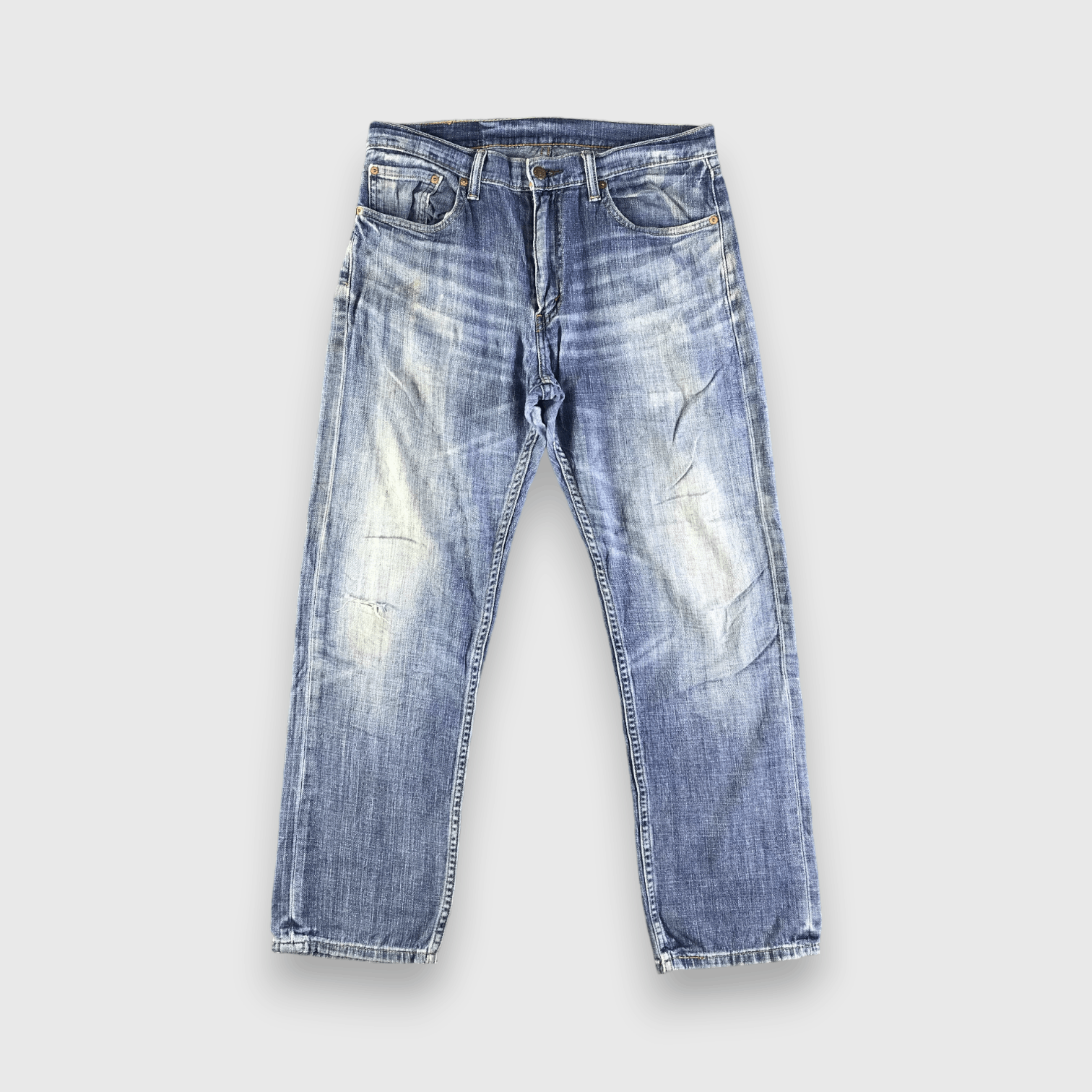 Levi's Vintage Blue Wash Levis 505 Jeans-J4287 Size US 34 / EU 50 - 1 Thumbnail
