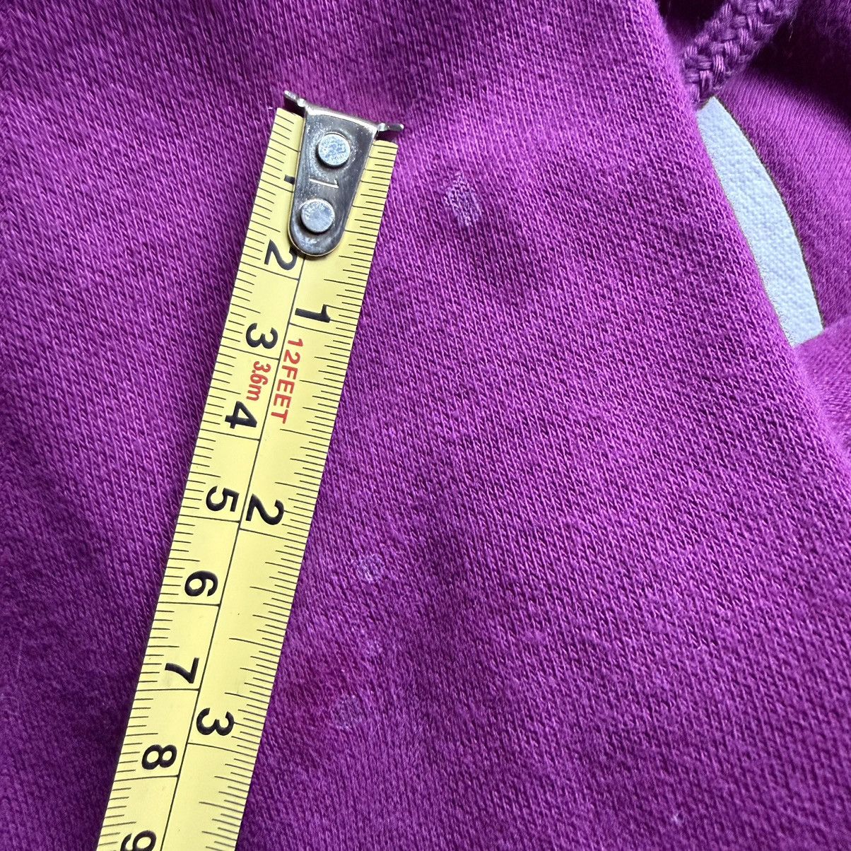The North Face The North Face Hoodie Womens Medium Purple Fleece Pullover Size M / US 6-8 / IT 42-44 - 7 Thumbnail