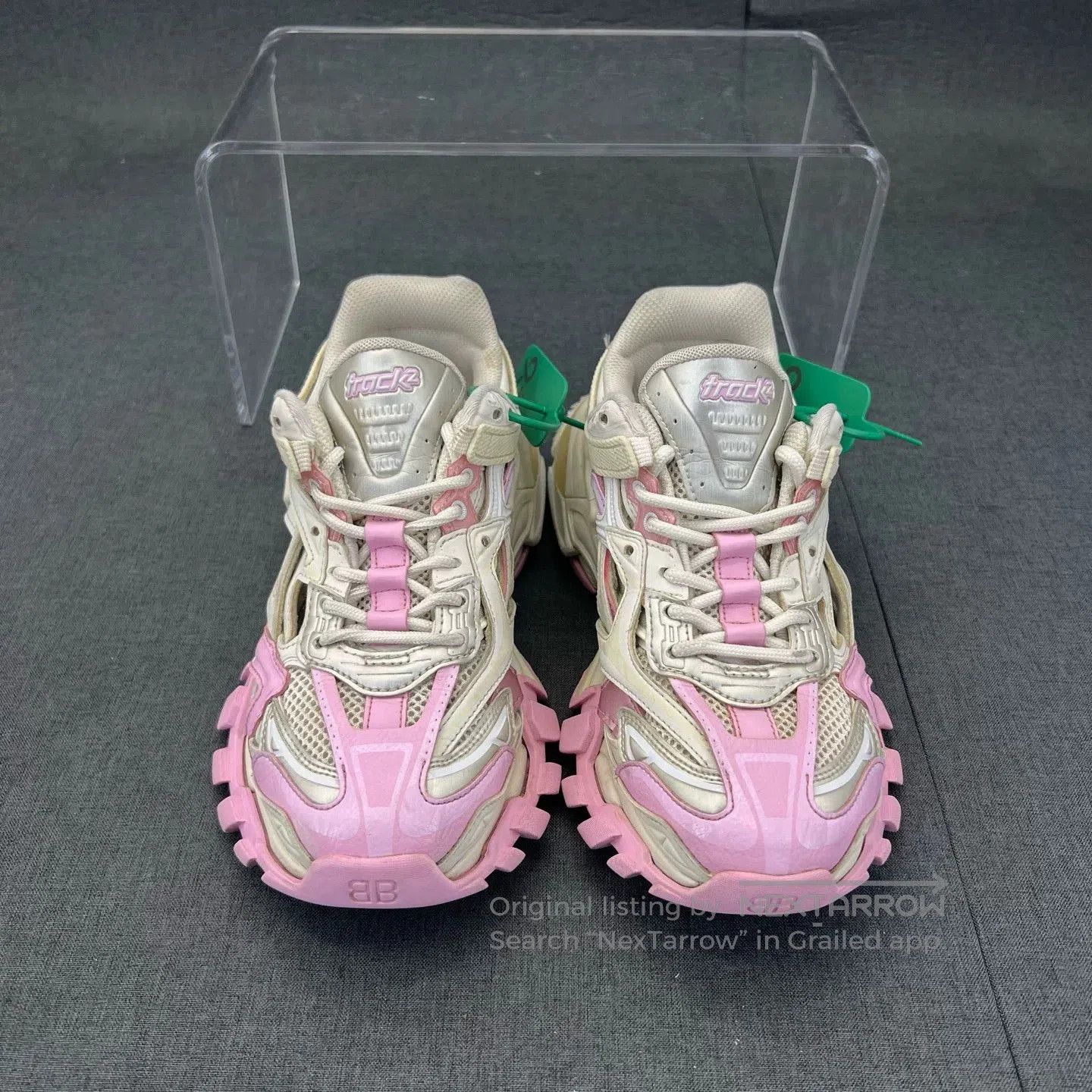 Balenciaga Balenciaga Track 2 White Pink Size 37. Size US 6 / IT 36 - 2 Thumbnail