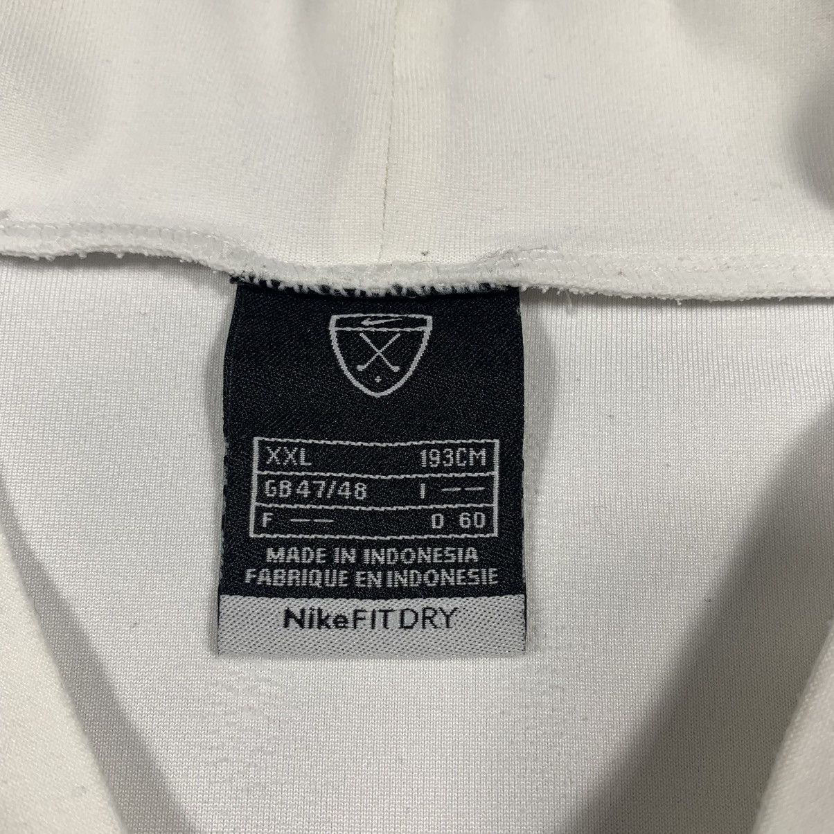 Nike × Vintage Nike Golf sport longsleeve gold swoosh logo shirt Size US XXL / EU 58 / 5 - 7 Thumbnail