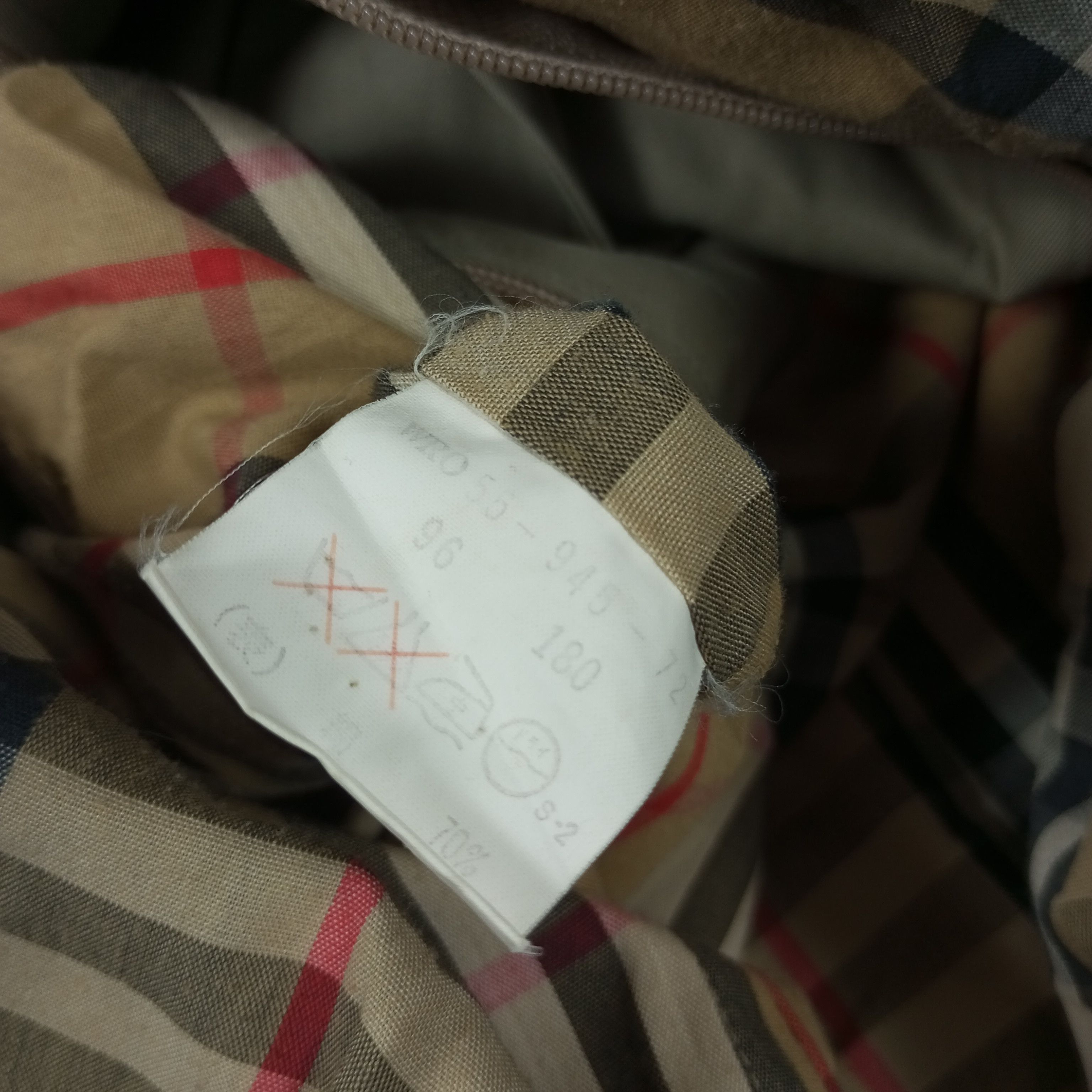 Burberry × Vintage Burberrys Luxury Fashion Brand Trench Coat Jacket Size US XL / EU 56 / 4 - 10 Thumbnail