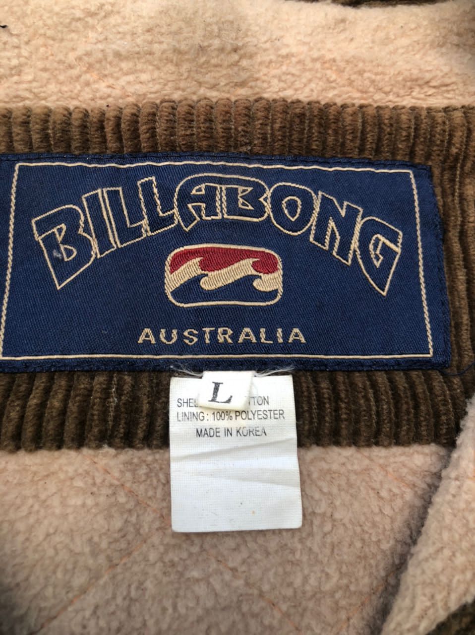 Billabong Vintage Billabong Corduroy Jacket Size US L / EU 52-54 / 3 - 3 Thumbnail