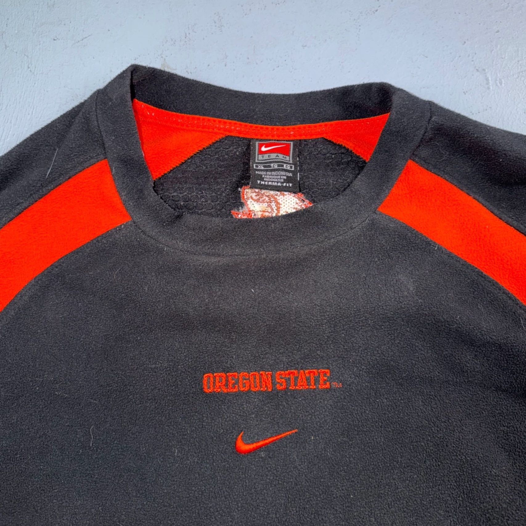 Nike Nike VTG Oregon State OSU Pullover Authentic Center Swoosh XL RARE Team Apparel Beaverton? Size US XL / EU 56 / 4 - 2 Thumbnail
