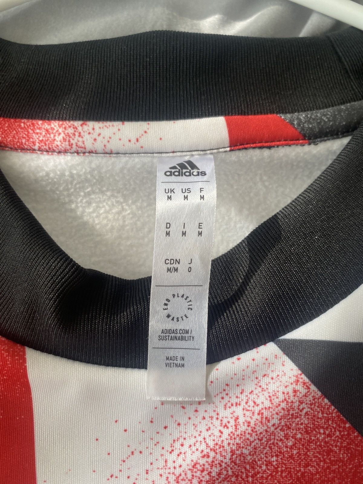 Adidas Manchester United 2022/23 Pre-Match L/S Jersey Size US M / EU 48-50 / 2 - 6 Thumbnail