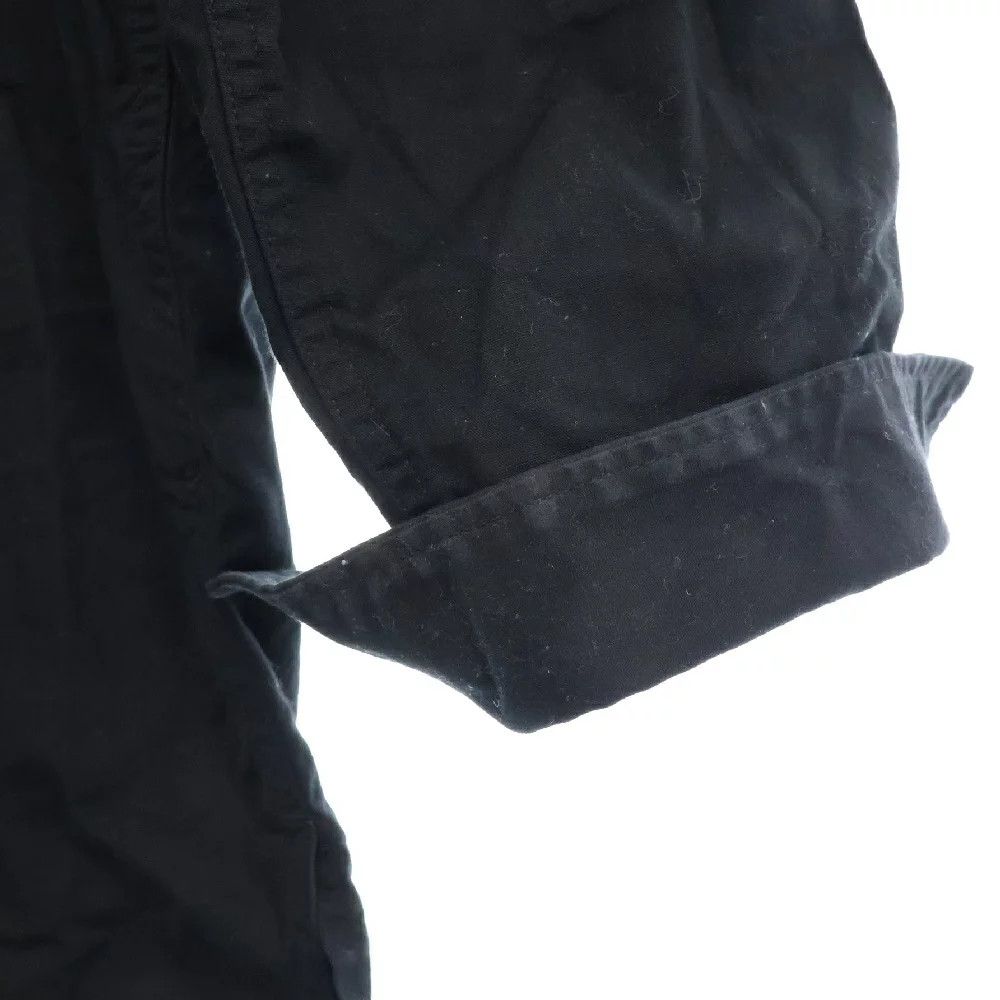 Yohji Yamamoto BLACK Scandal Yohji Yamamoto POPLIN BIG FLAP SHIRT Size US L / EU 52-54 / 3 - 5 Thumbnail
