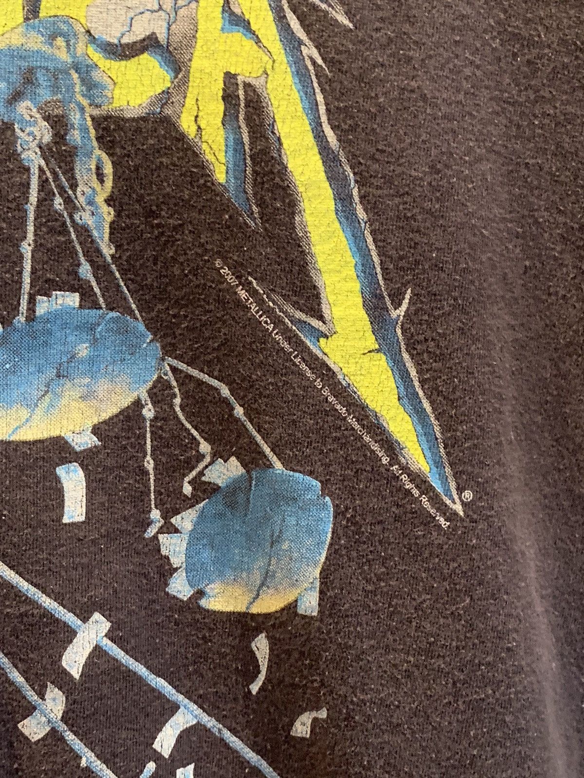 Band Tees *RARE* Vintage Metallica And Justice For All Band Shirt 2007 Size US M / EU 48-50 / 2 - 3 Thumbnail