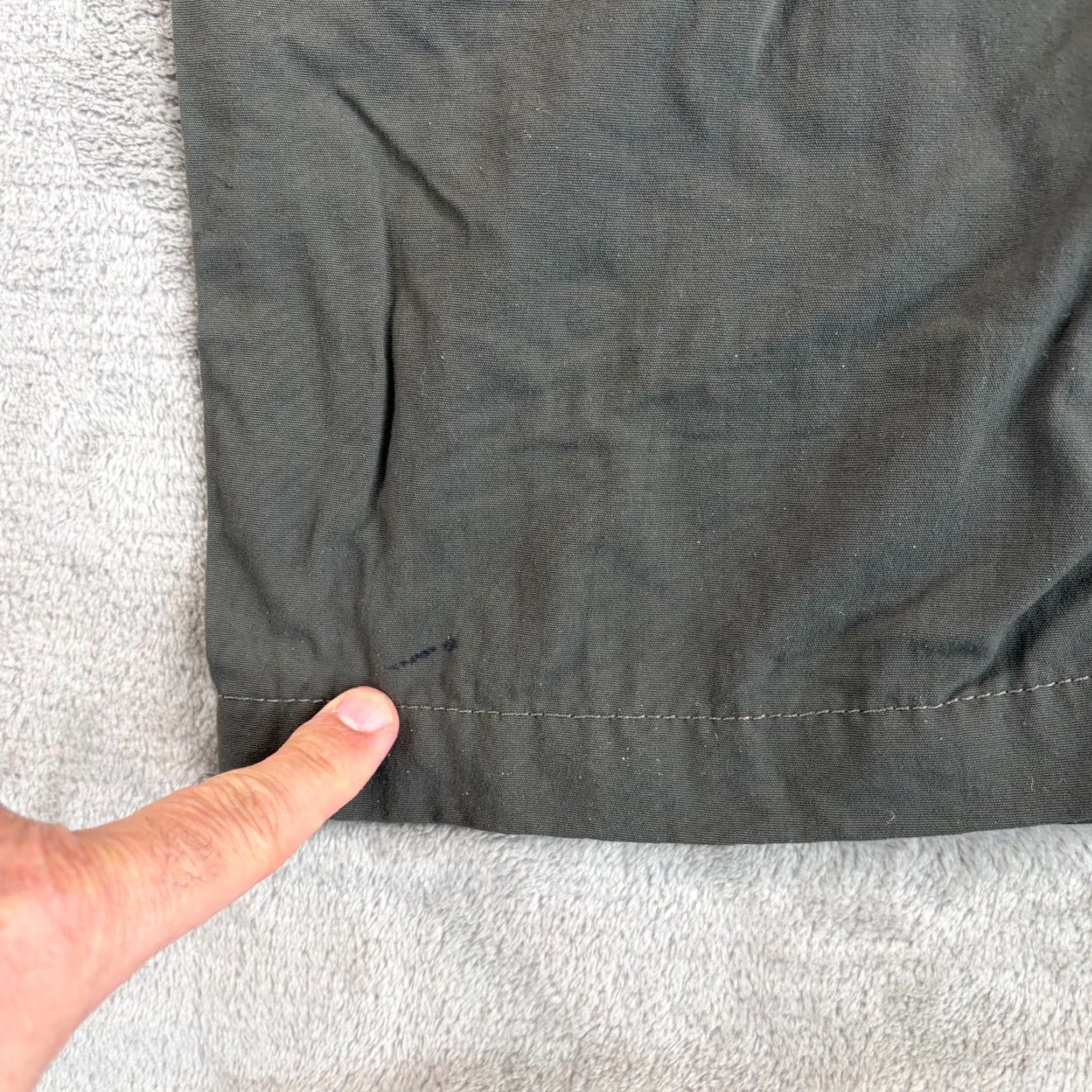Vintage Clothing Arts Pick-Pocket Proof Travel Security Pants Grey Men 34x30 Chino Straight Regular Front Zip Pockets Size US 34 / EU 50 - 5 Thumbnail