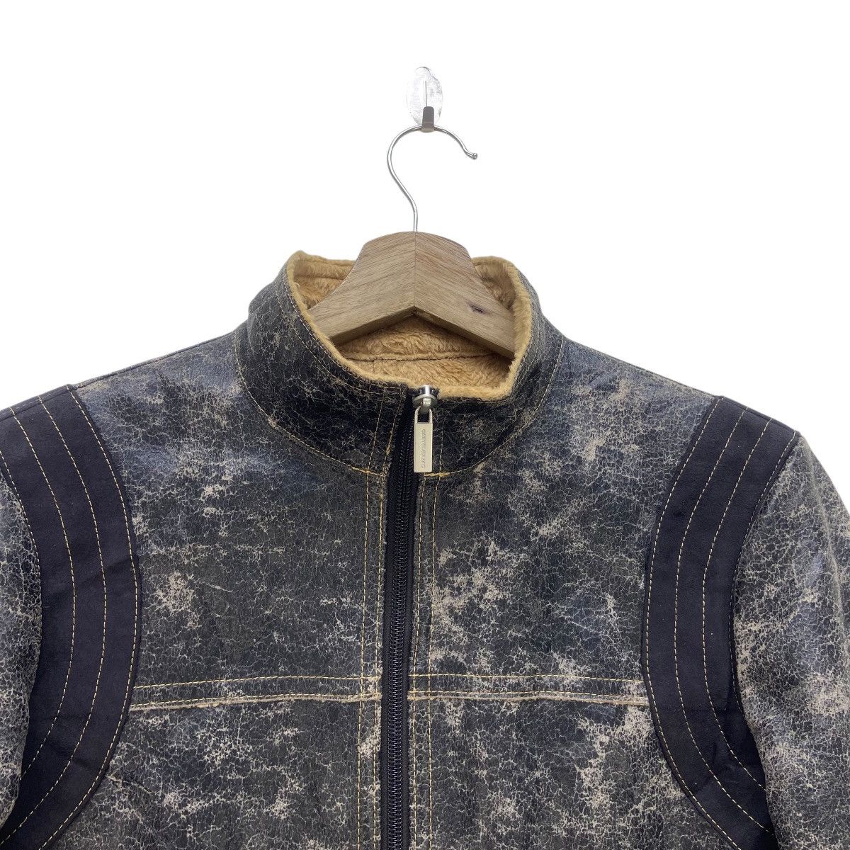 Designer × Jean Charles De Castelbajac Casterlbajac Synthetic Leather Jacket Size S / US 4 / IT 40 - 10 Thumbnail