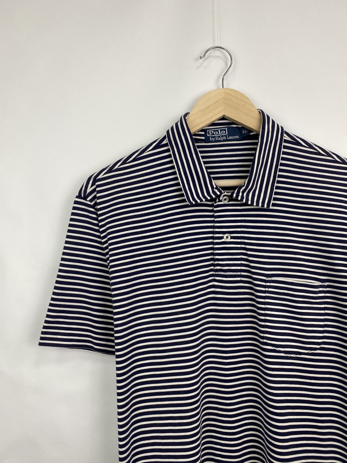Polo Ralph Lauren 🇺🇸 Vintage 90s Polo Ralph Lauren USA Polo T-Shirt Chief Keef Size US L / EU 52-54 / 3 - 2 Thumbnail