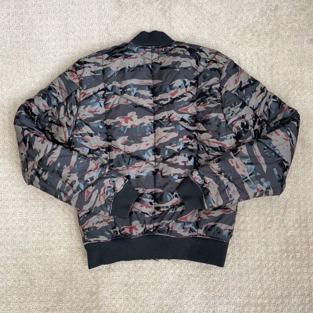 G-Star G Star Whistler Meefic Quilted Bomber Jacket Men XS Camo Full Zip Padded Size US XS / EU 42 / 0 - 7 Thumbnail