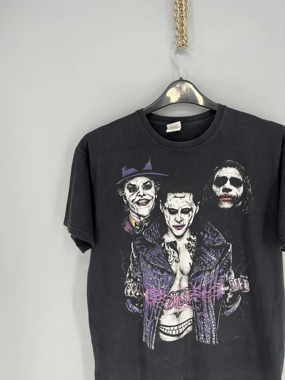 DC Comics Vintage Y2K Joker T-Shirt The Dark Knight Batman Size US L / EU 52-54 / 3 - 4 Thumbnail