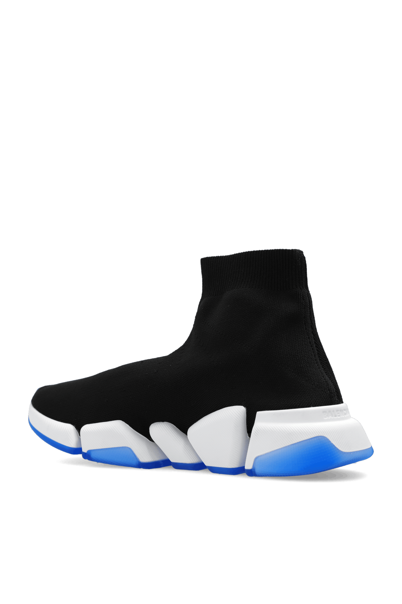 Balenciaga o1bcso1str1024 Speed 2.0 Recycled Knit Sneaker Black/White Size US 10 / IT 40 - 5 Thumbnail