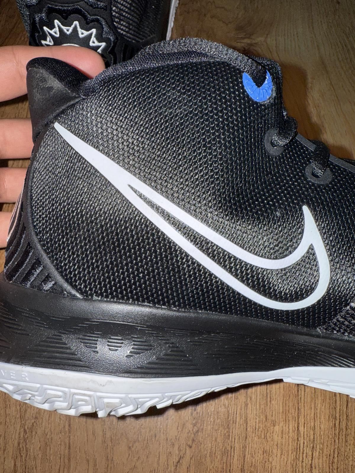 Nike Nike Kyrie 7 BK Black Size US 12 / EU 45 - 9 Thumbnail