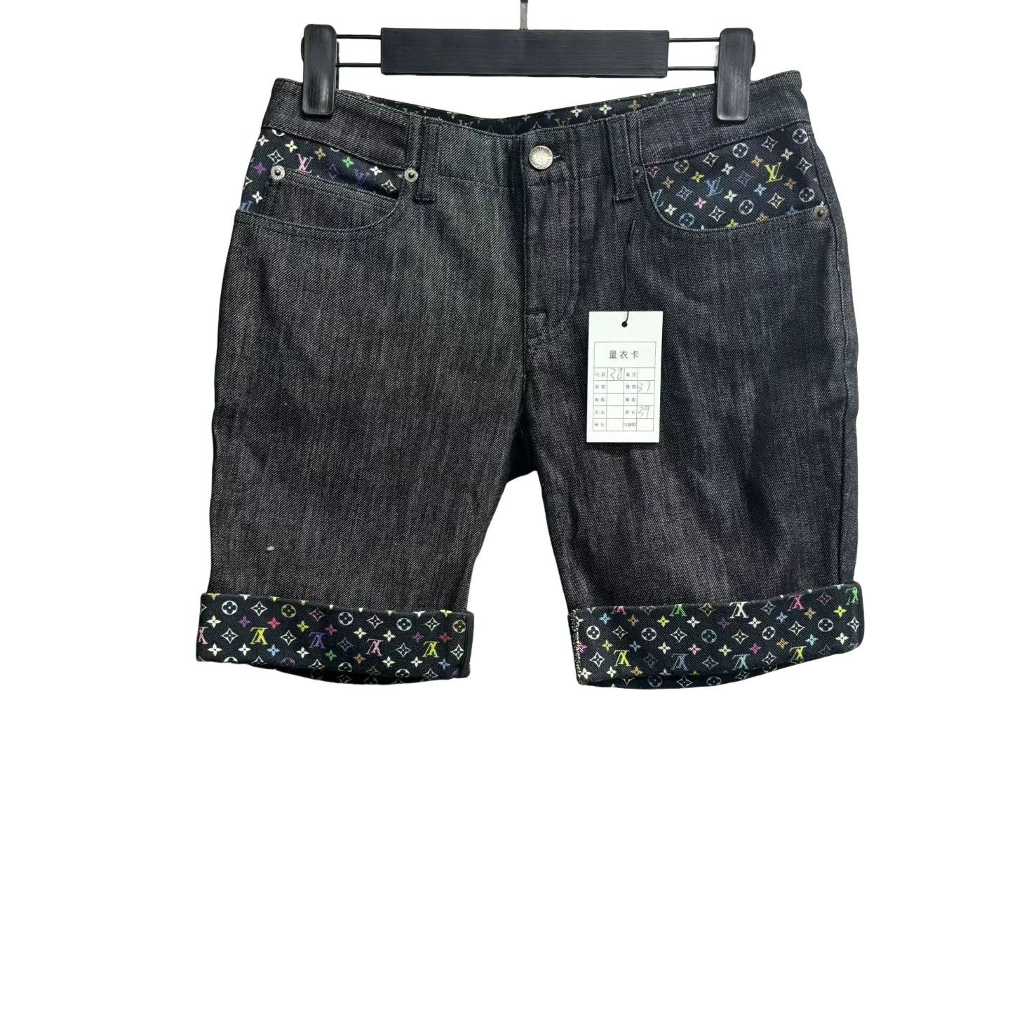 Louis Vuitton Louis Vuitton Monogram Multicolore Denim Shorts 38 Size 27" / US 4 / IT 40 - 1 Thumbnail