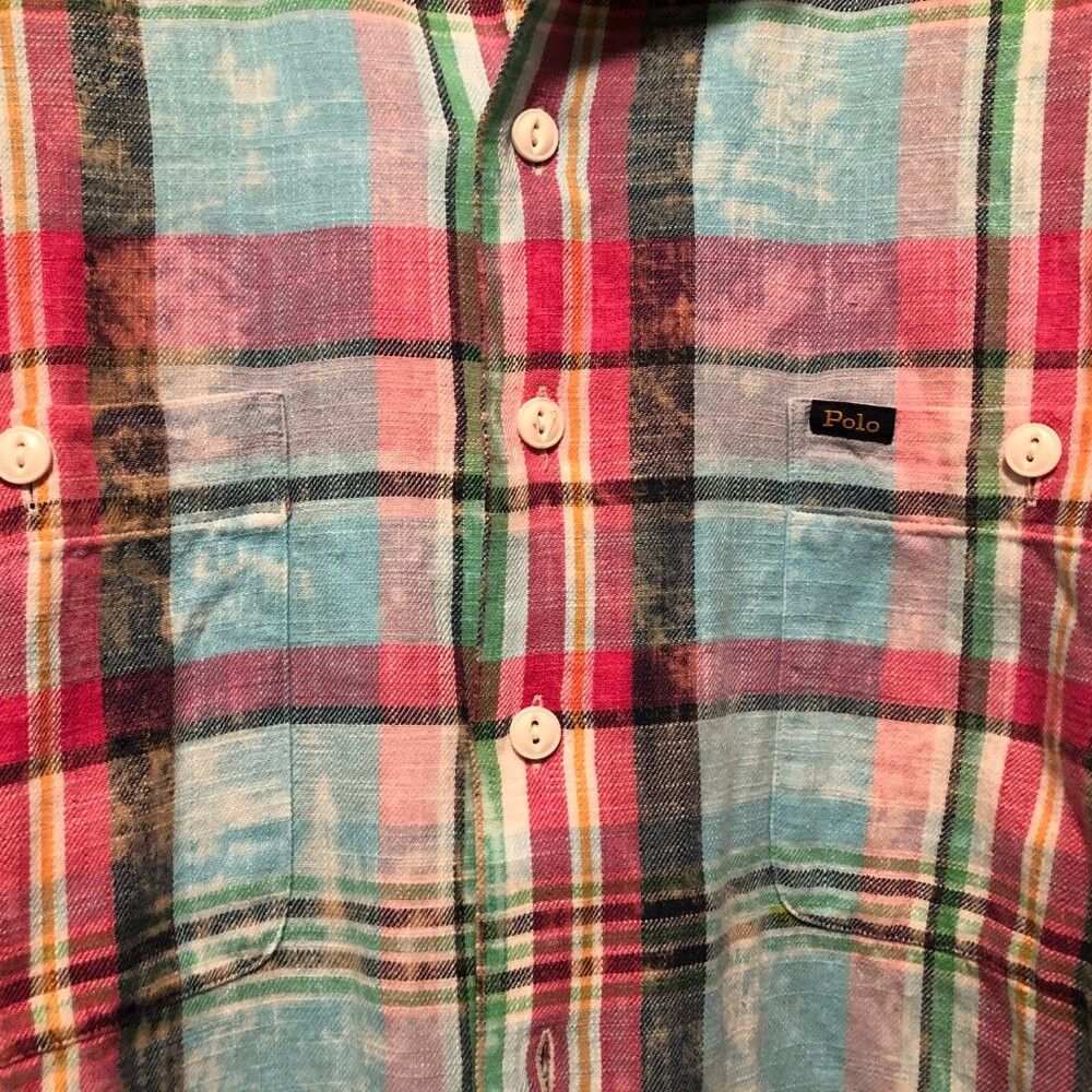 Polo Ralph Lauren POLO RALPH LAUREN BIG&TALL MEN'S NEW FADED SHIRT SIZE:XLT Size US XL / EU 56 / 4 - 9 Thumbnail