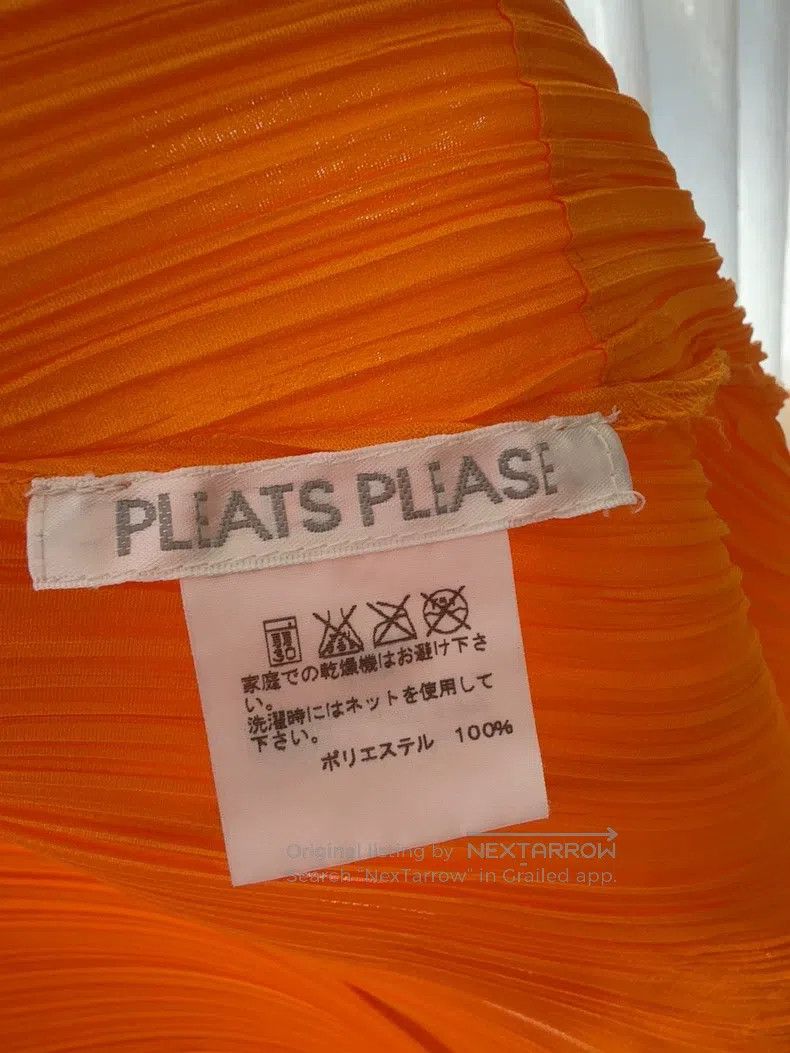 Issey Miyake Issey Miyake Vibrant Orange Hooded Coat Size L / US 10 / IT 46 - 4 Thumbnail