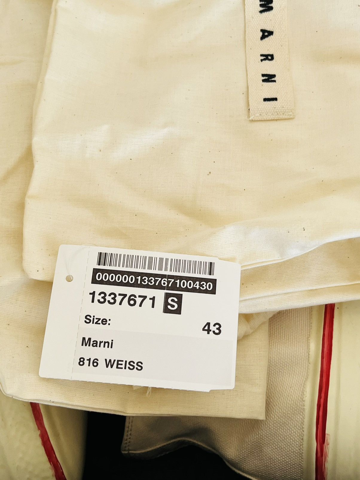 Marni Canvas Sneaker Size US 10 / EU 43 - 10 Thumbnail