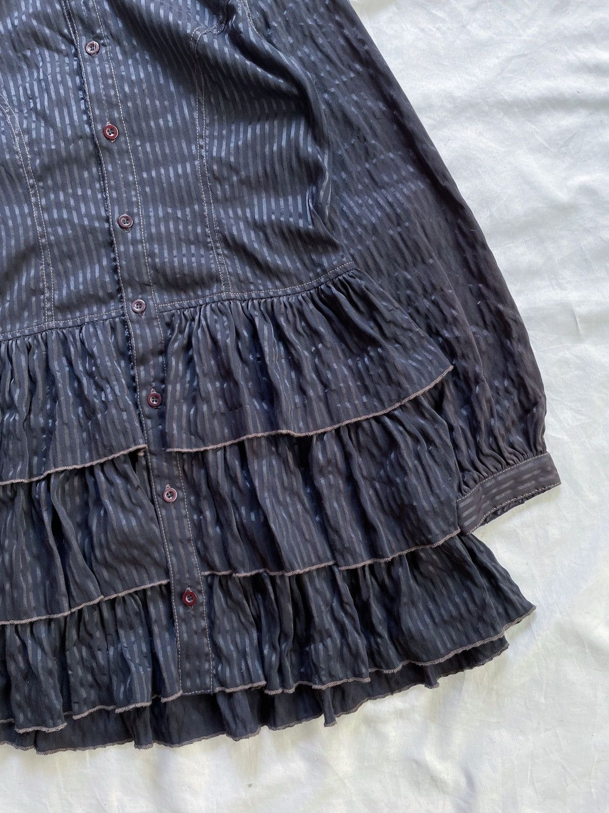 Japanese Brand ALGONQUINS BALERINA GOTHIC SUN FADED BUTTON DOWN SHIRT Size US M / EU 48-50 / 2 - 5 Thumbnail