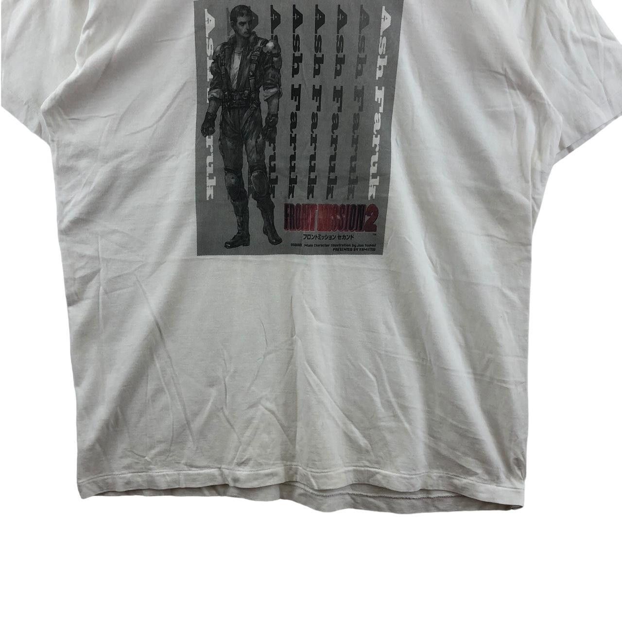 Vintage Vintage FRONT MISSION 2 Ash Faruk Video Game Tee Shirt Size US L / EU 52-54 / 3 - 4 Thumbnail
