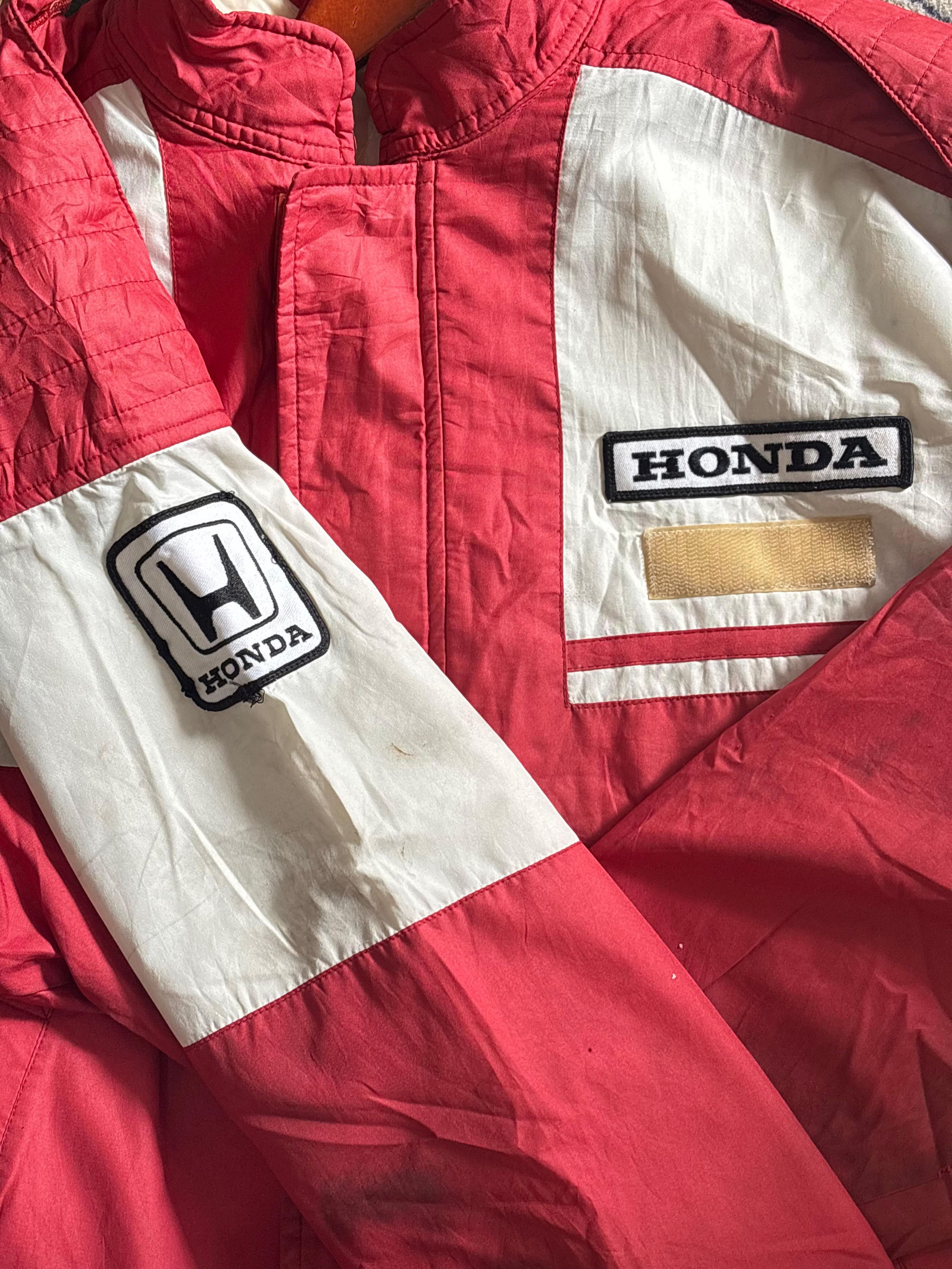 Honda Vintage very rare honda F1 racing jacket Size US L / EU 52-54 / 3 - 11 Thumbnail