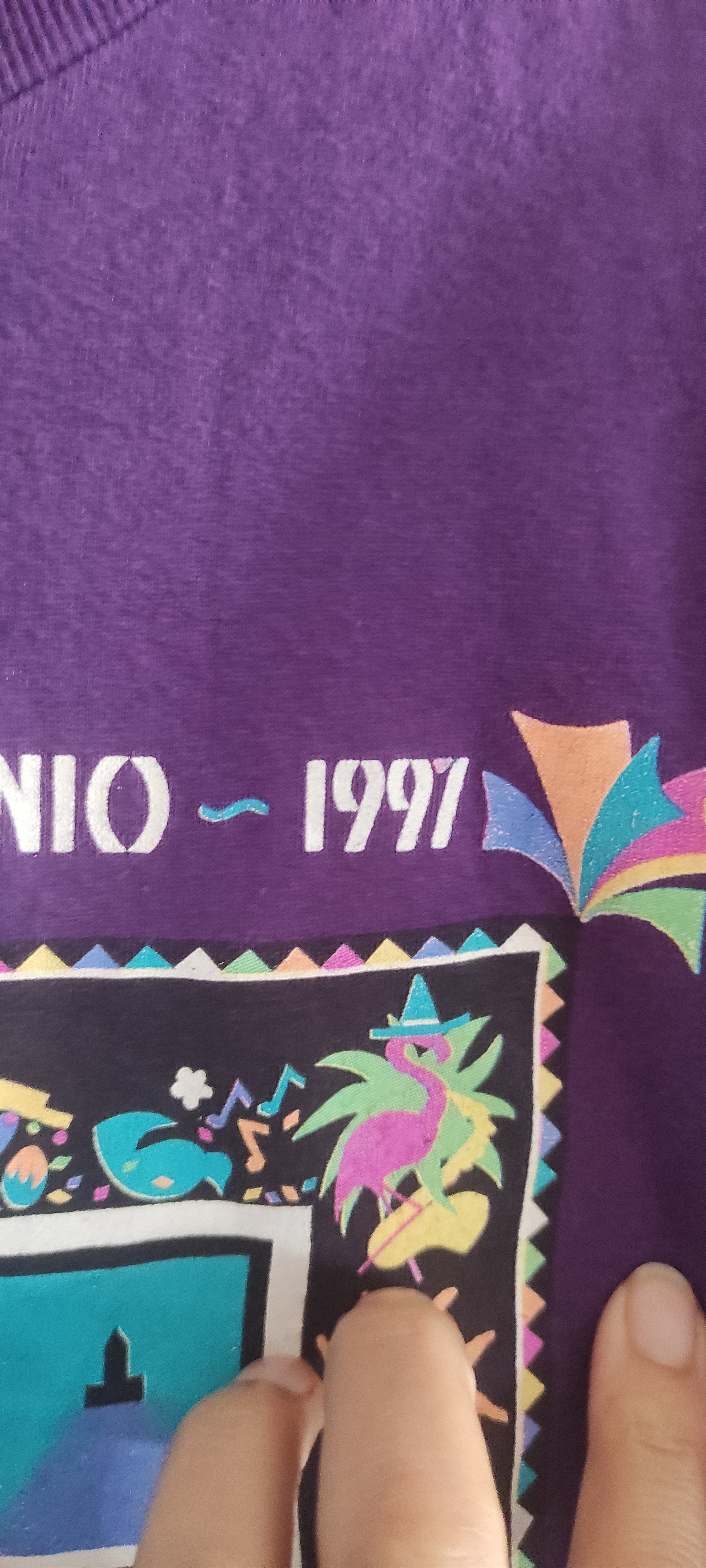 Jerzees Fiesta San Antonio 1997 Graphic T-Shirt April 18/27 Jerzees Size US M / EU 48-50 / 2 - 5 Thumbnail