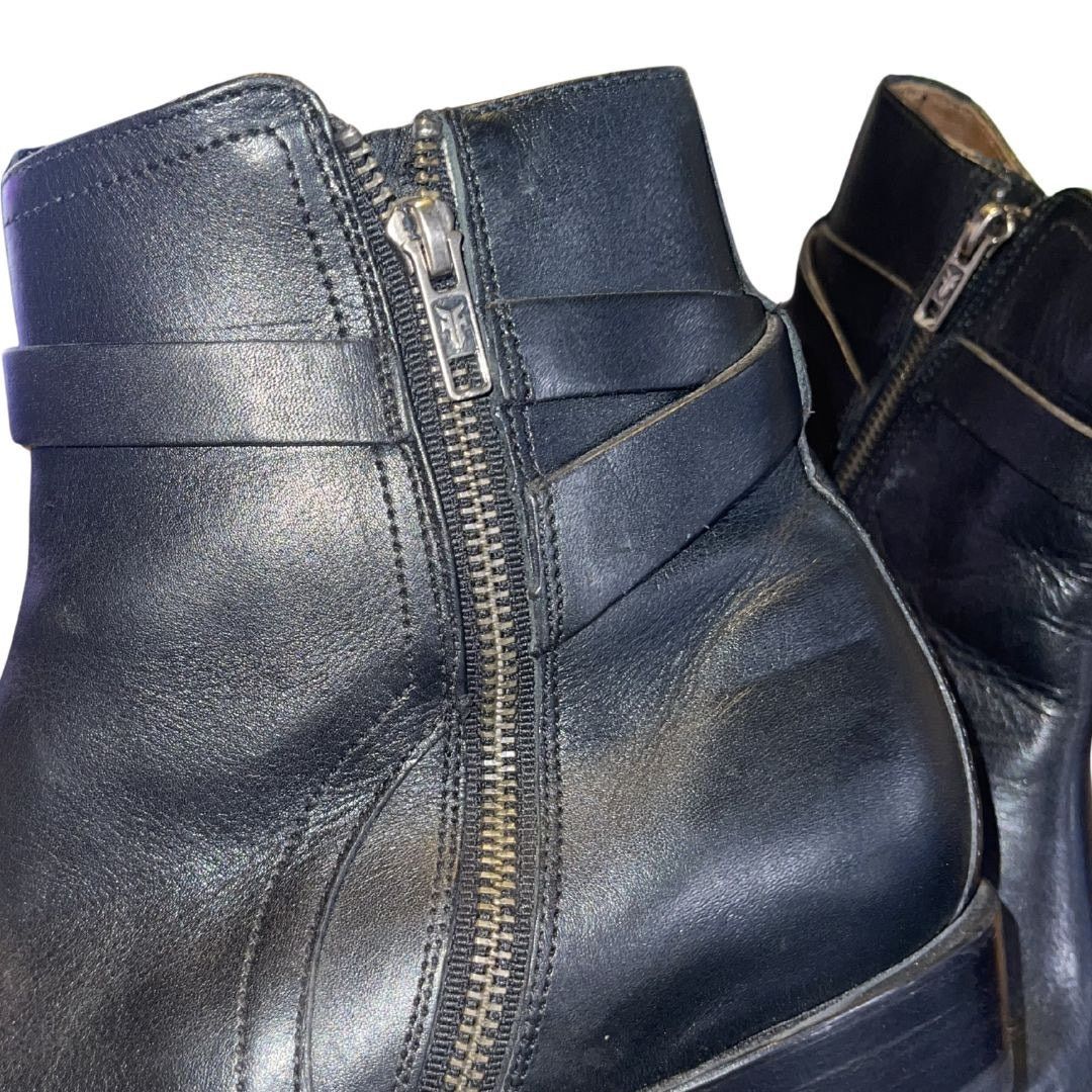 Frye Austin Jodhpur Leather Ankle Boots 11.5 Sleek Elegant Chic Size US 11.5 / EU 44-45 - 4 Thumbnail