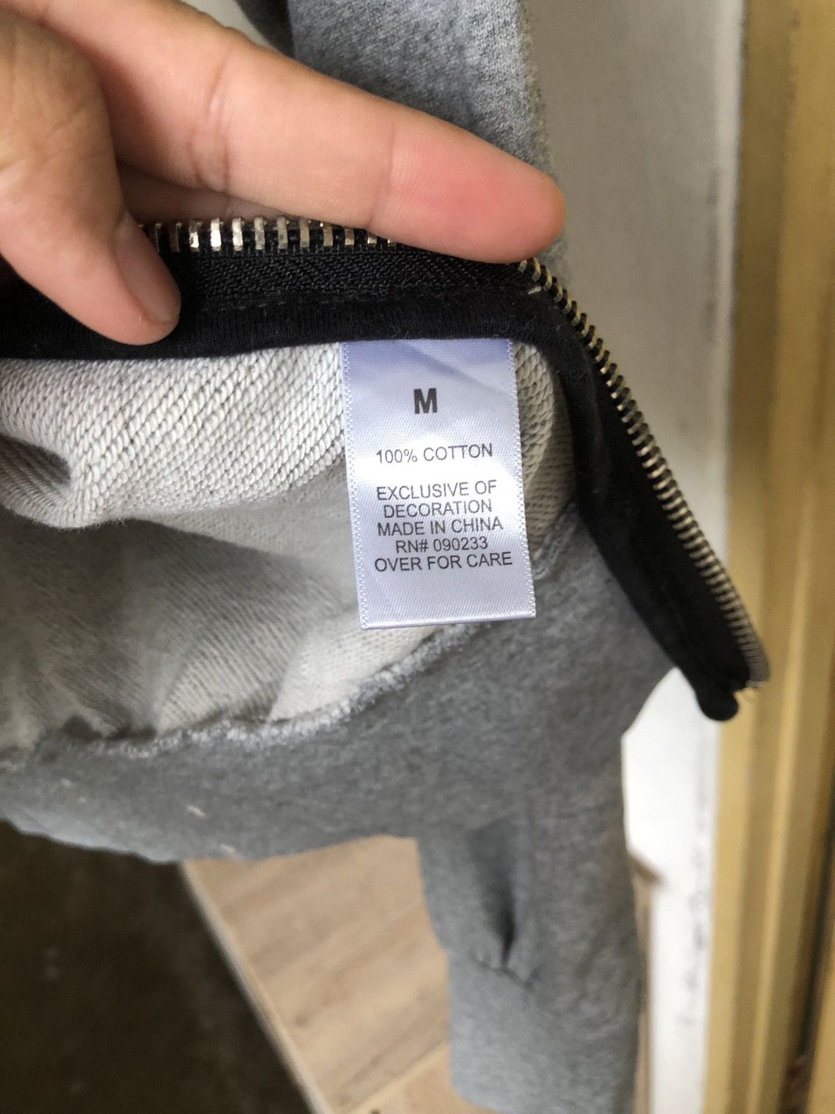 FOG Vintage Fear Of God Minimalist Zipper Side Sweatshirt Size US M / EU 48-50 / 2 - 9 Thumbnail