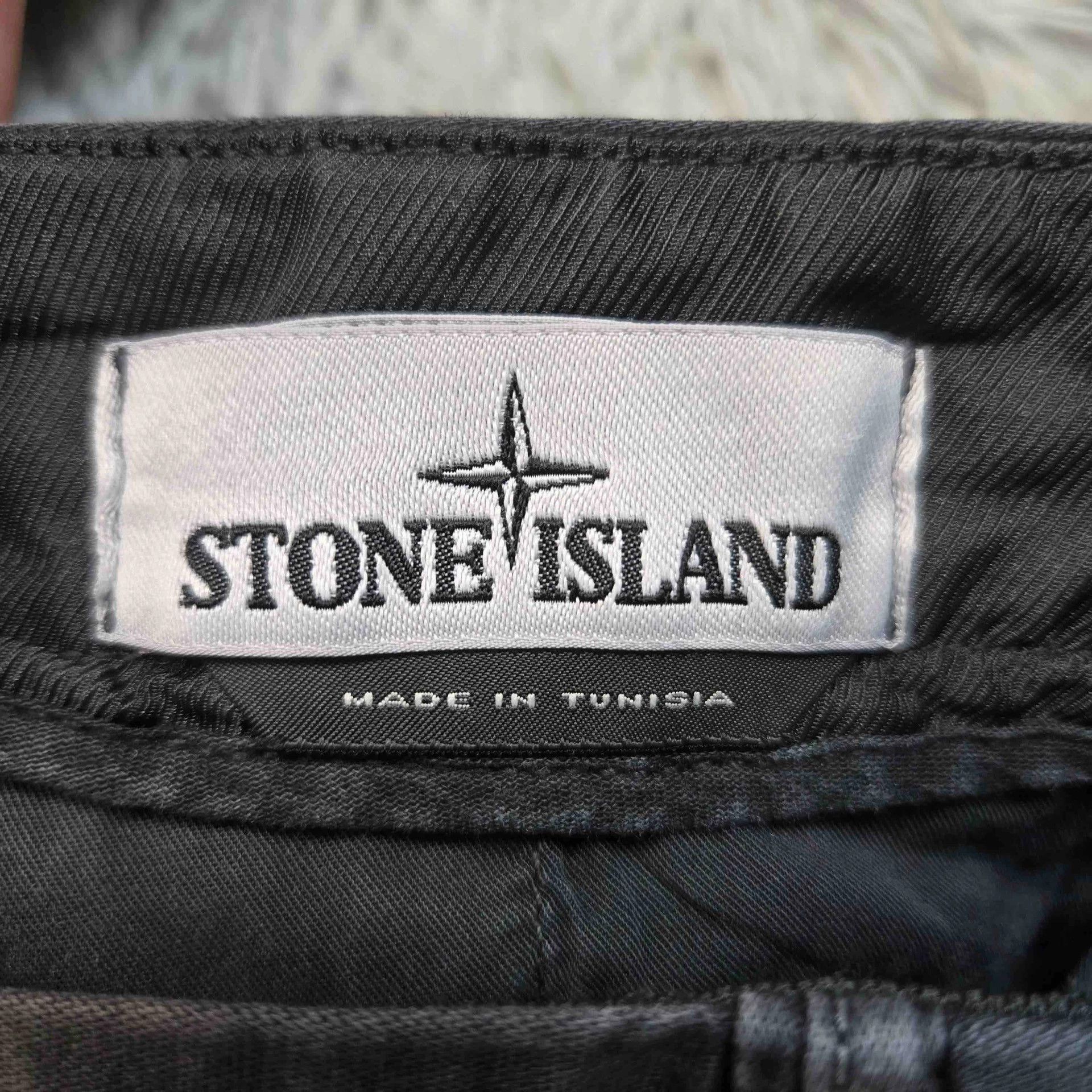 Stone Island stone island black cargo pants for men Size US 32 / EU 48 - 4 Thumbnail
