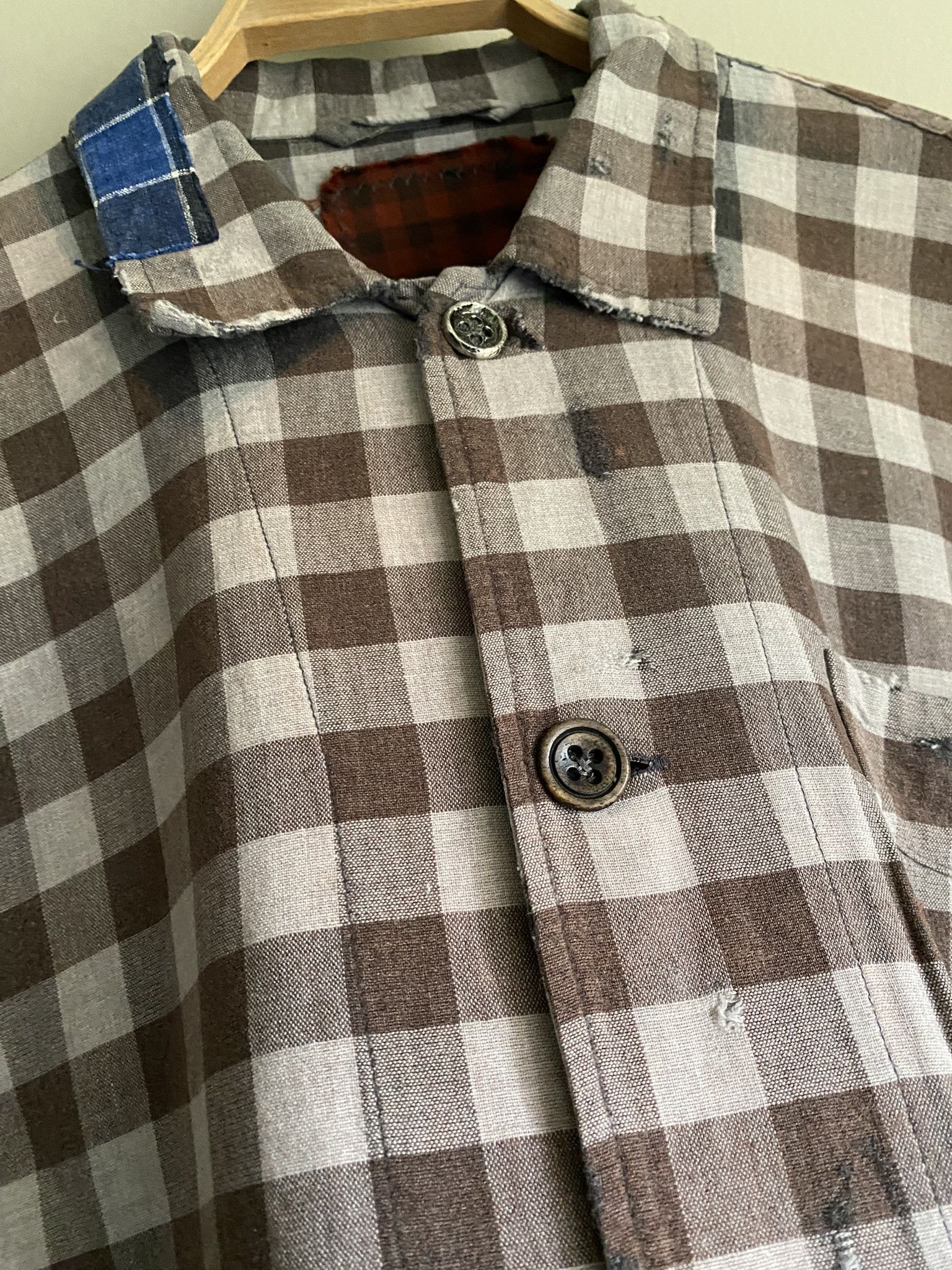 Our Legacy Sunfade Check Shirt Size US M / EU 48-50 / 2 - 5 Thumbnail