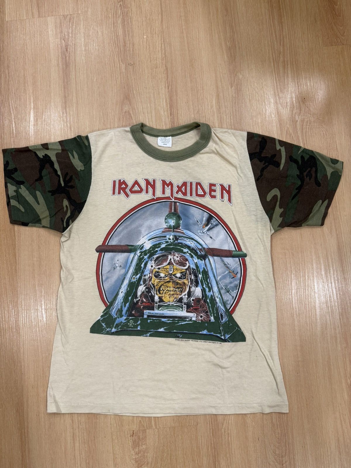Iron Maiden Vintage 1984 Iron Maiden Tshirt Band Tee Size US S / EU 44-46 / 1 - 1 Thumbnail