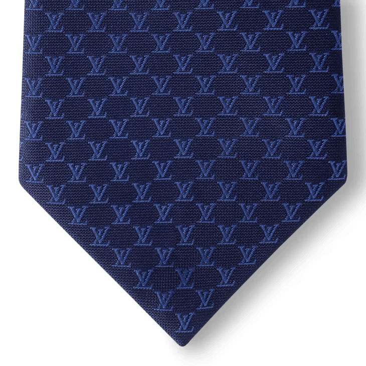 Louis Vuitton LV Fishnet Tie - 148 x 8 cm Size ONE SIZE - 6 Thumbnail