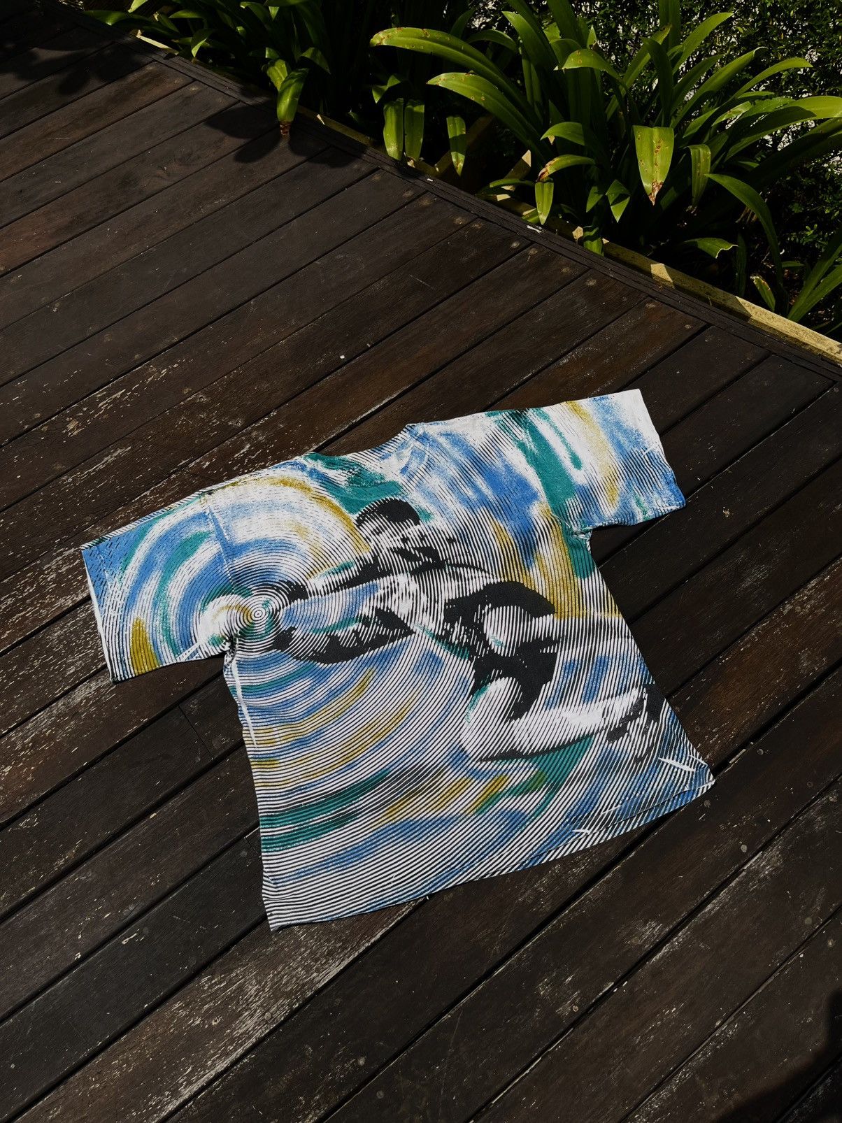 Nike Vintage Nike Fringer Print Soccer All Over Print AOP Tee Size US XXL / EU 58 / 5 - 2 Thumbnail