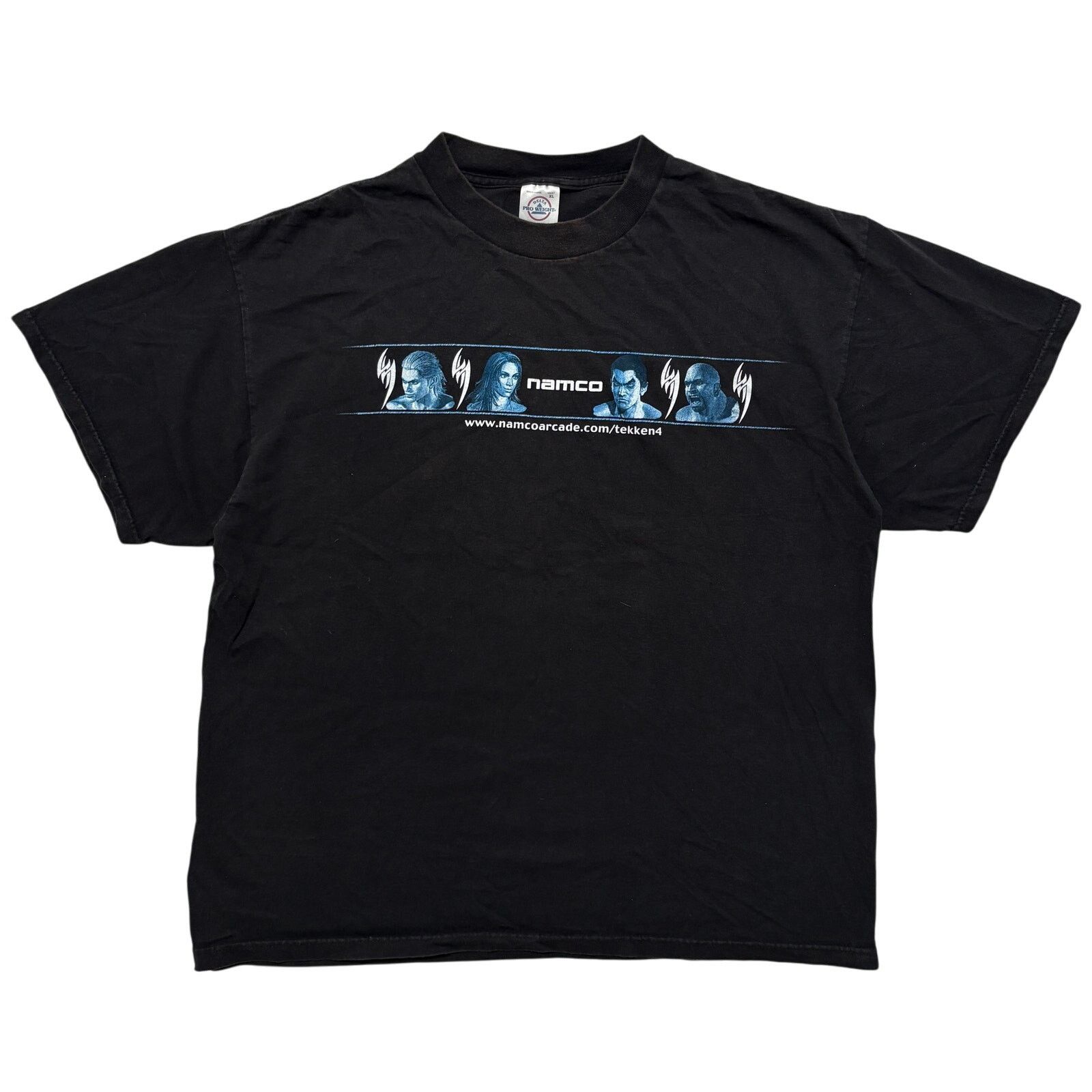 Delta VTG 00's Namco Tekken 4 Arcade Exclusive Game Promo T-Shirt Size US XL / EU 56 / 4 - 1 Thumbnail
