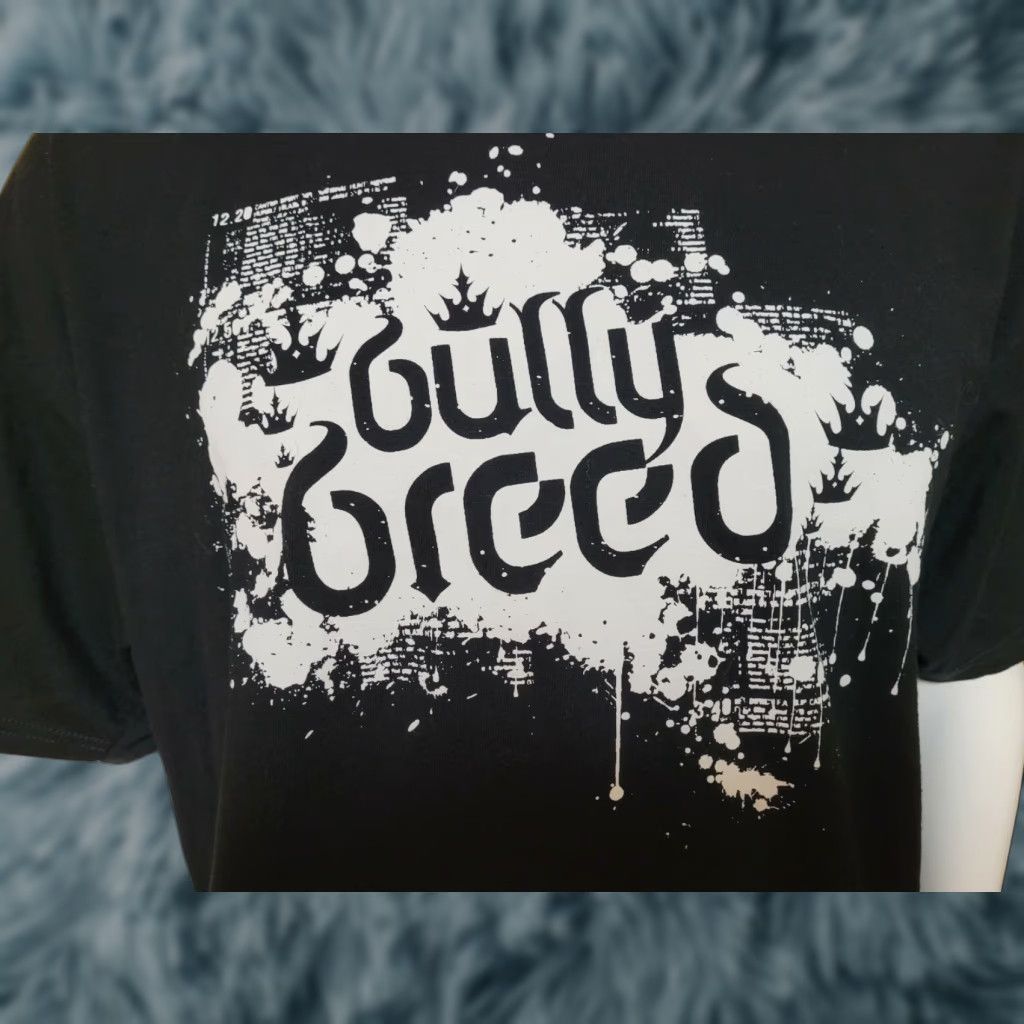 Gildan Bully Breed T Shirt XL Black Gildan 100% Cotton Short Sleeve Men Graphic Tee Rap Hip-Hop Toledo Hells Kitchen Dasit Hateez Bully Breed Ent Size US XL / EU 56 / 4 - 1 Thumbnail