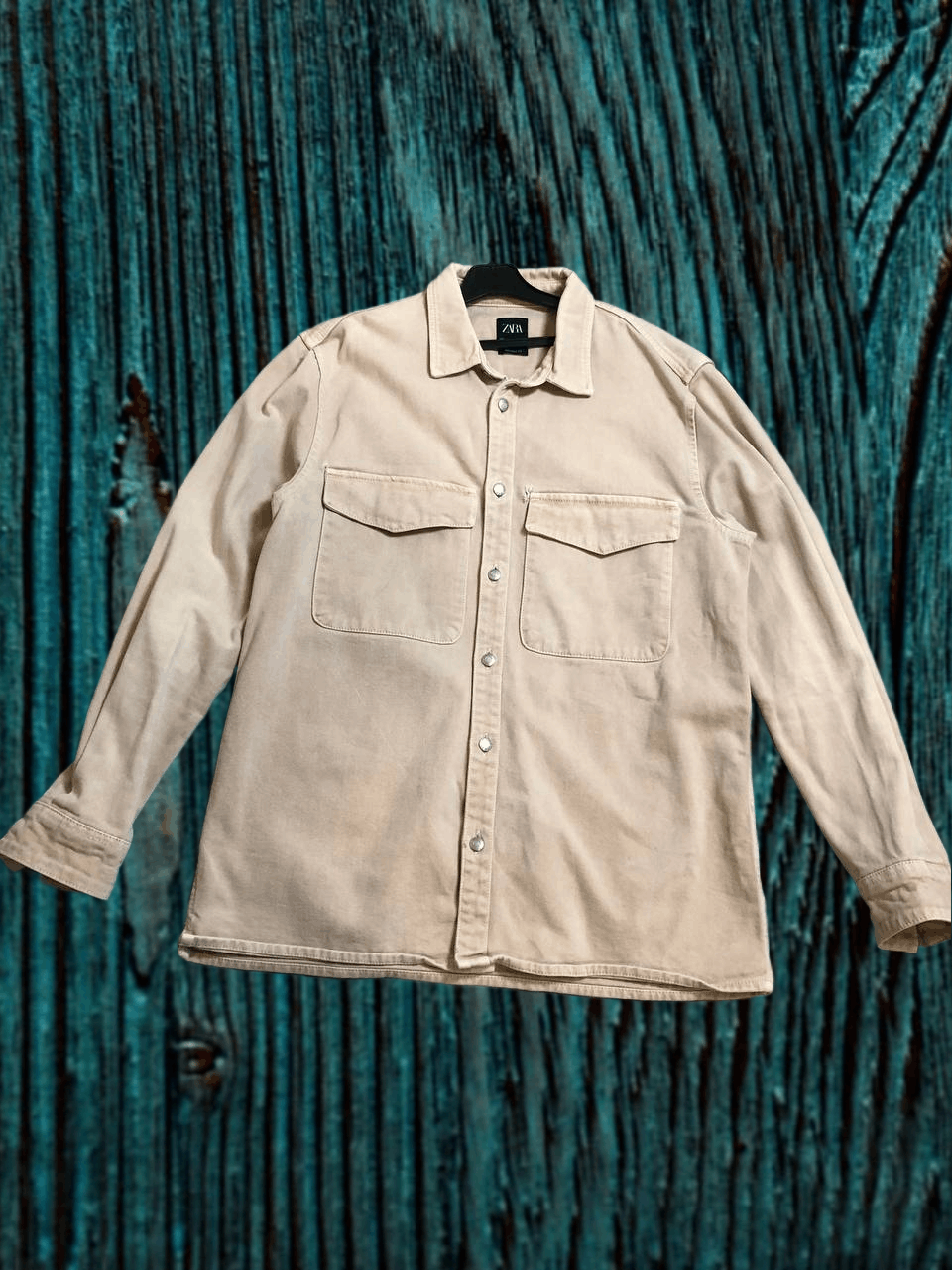 Zara Zara denim shirt Size US XL / EU 56 / 4 - 1 Thumbnail