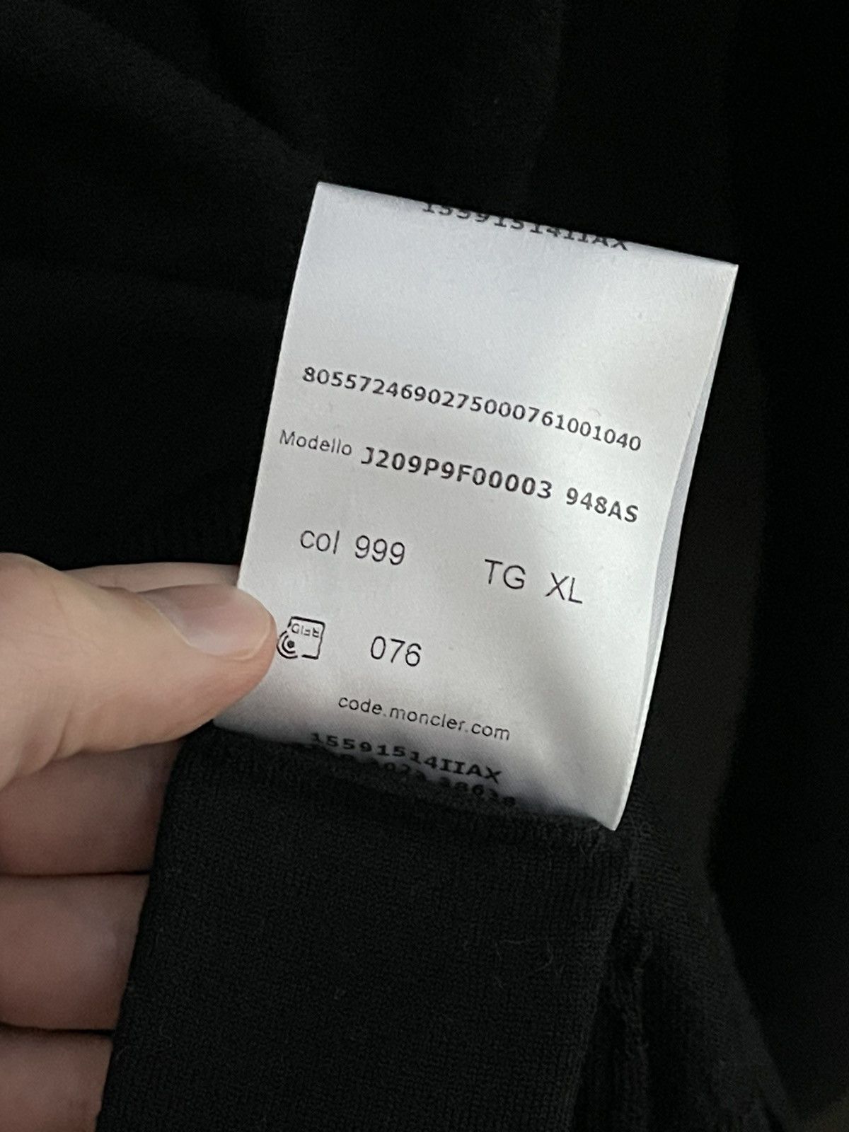 Moncler Moncler Turtleneck Size US M / EU 48-50 / 2 - 10 Thumbnail