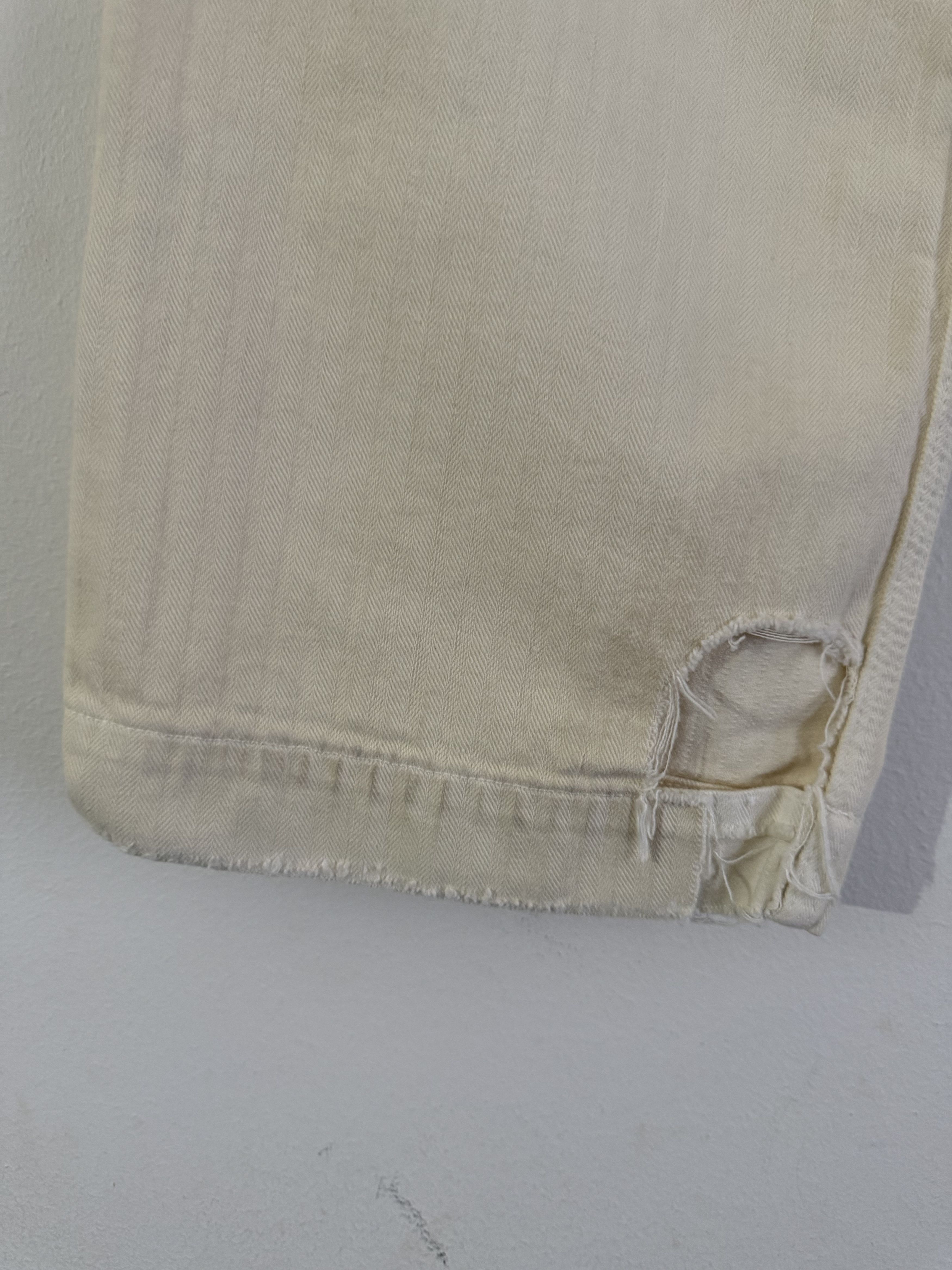Enfants Riches Deprimes Off-White Double Knee Paint Denim Trousers Size US 30 / EU 46 - 11 Thumbnail