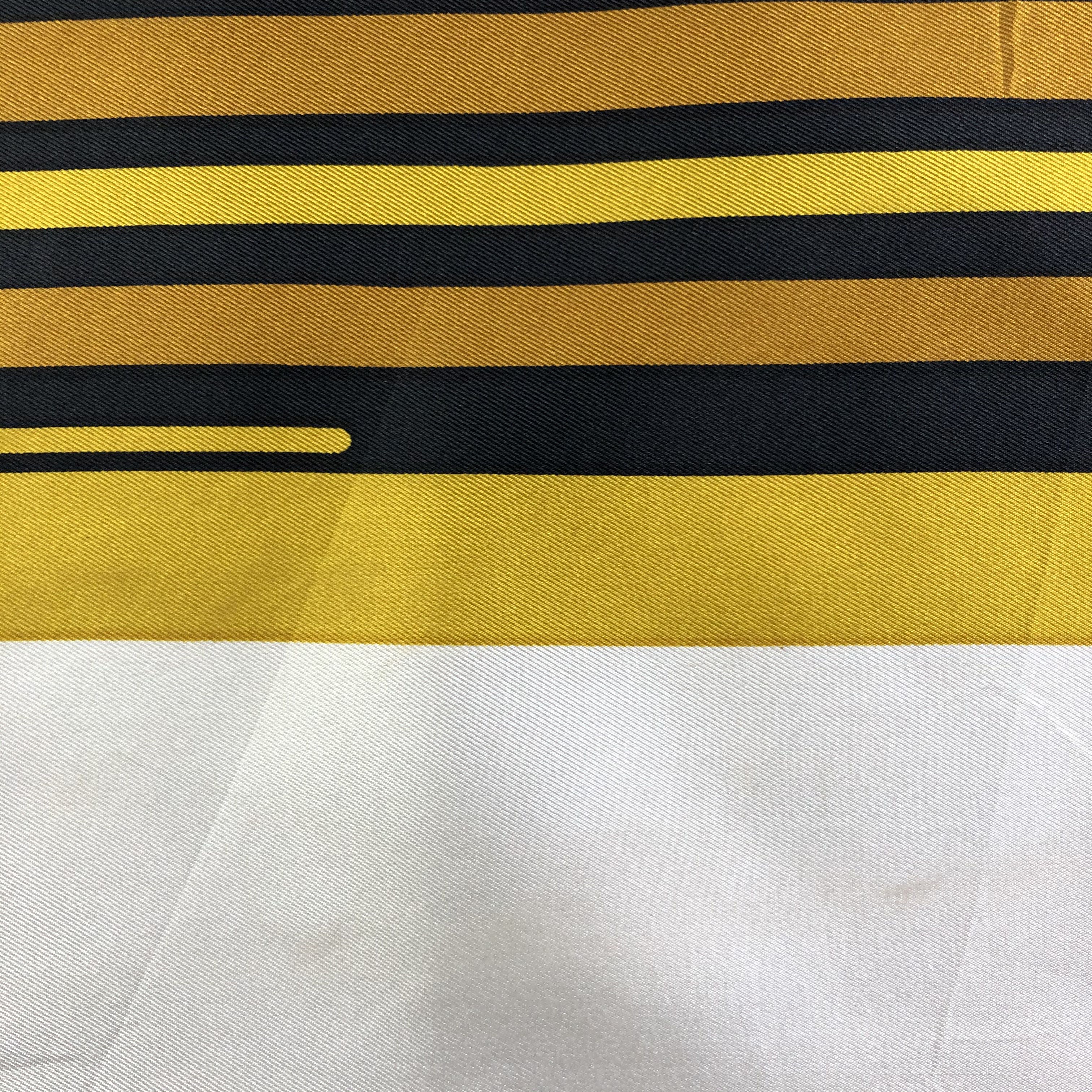 Vintage Vintage Yves Vacarisas Silk Scarf Size ONE SIZE - 5 Thumbnail