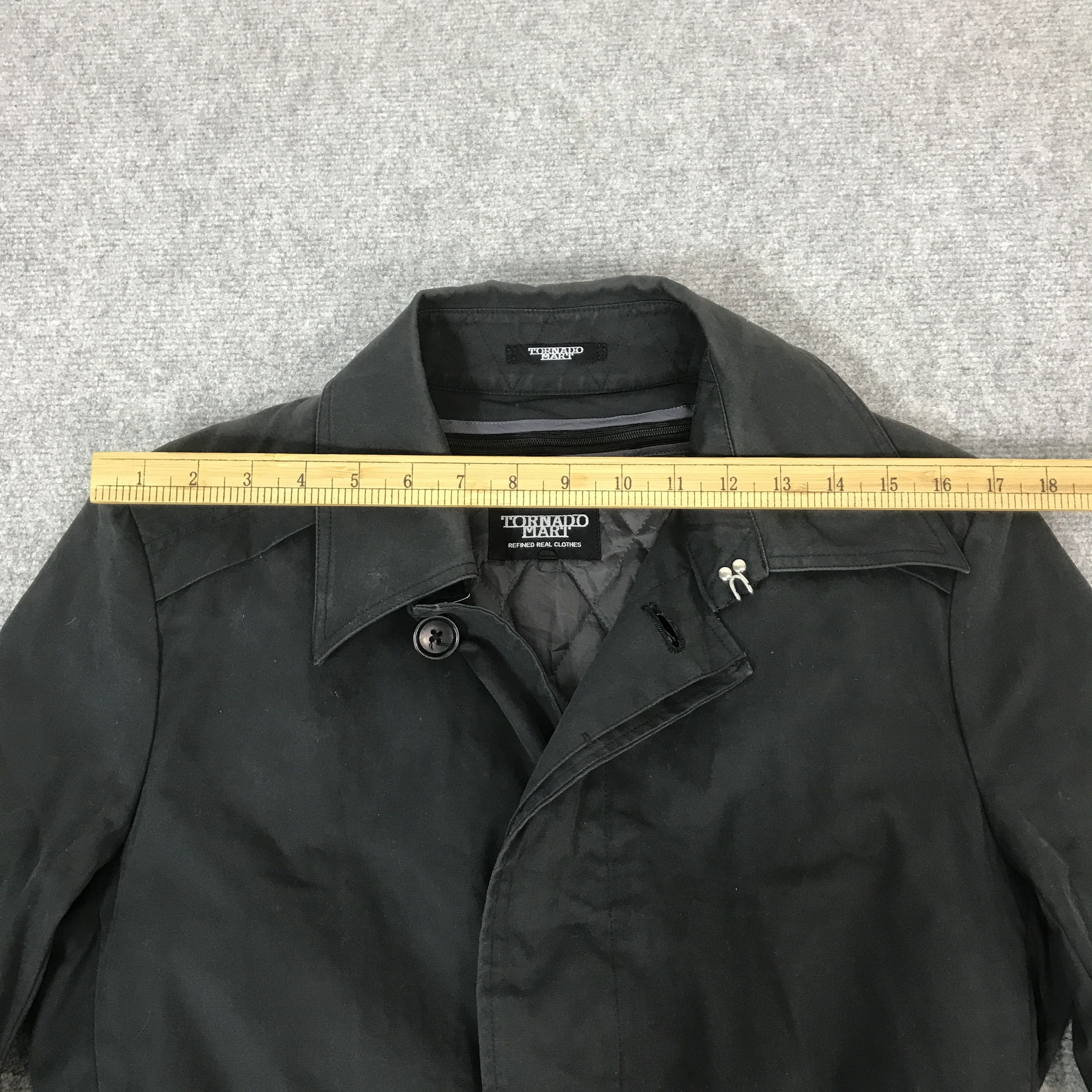 Tornado Mart IFSIXEWASNINE TORNADO MART BLACK FADED JACKET K62B10 Size M / US 6-8 / IT 42-44 - 6 Thumbnail