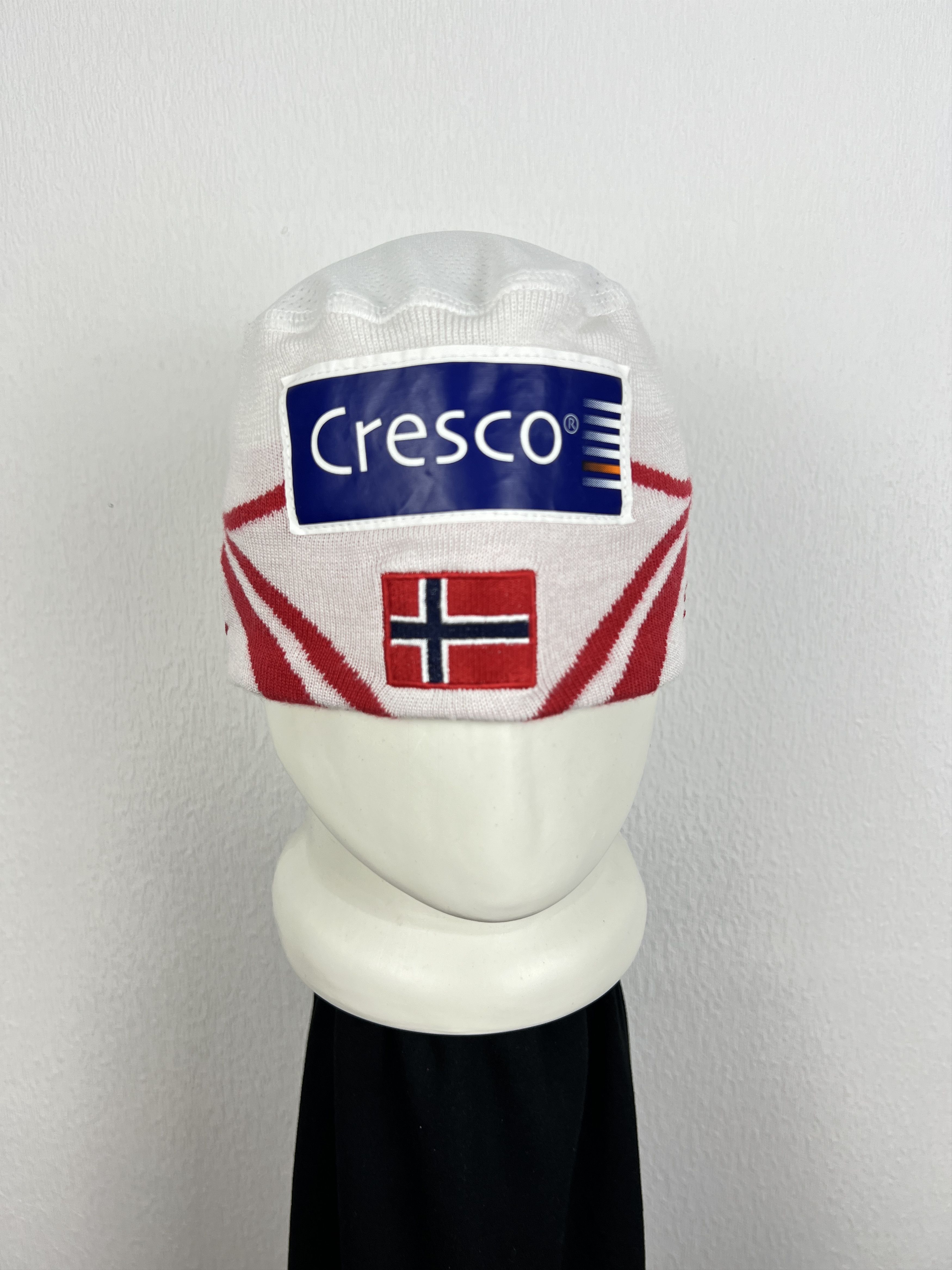 Vintage Swix Beanie Hat Ski Cap Biathlon Lined Norway Flag Sport Size ONE SIZE - 1 Thumbnail