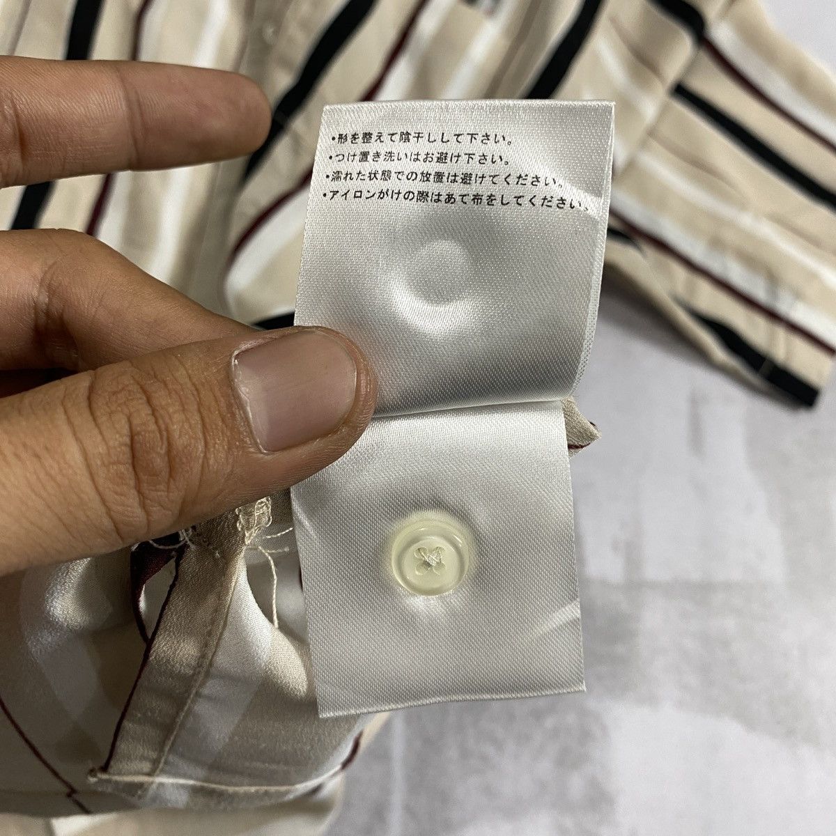 Other D’homme a homme Striped Shirt Size US M / EU 48-50 / 2 - 8 Thumbnail