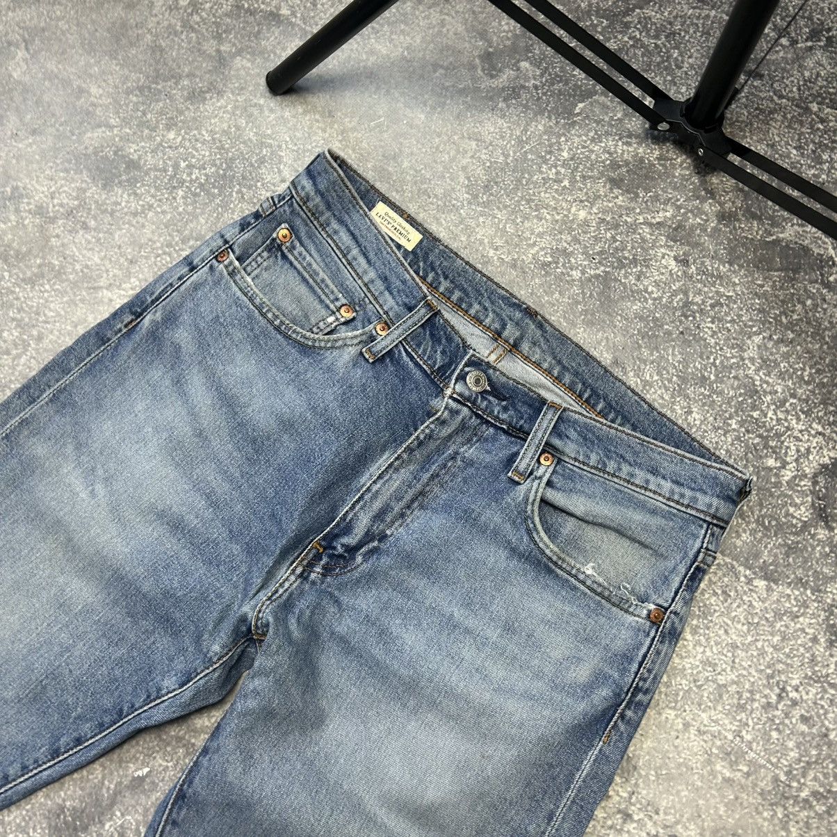 Levi's Vintage Levis 512 Blue denim Streetwear Jeans Size US 32 / EU 48 - 9 Thumbnail