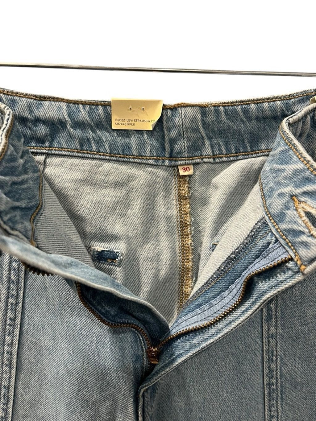Levi's Levi's Surplus NWT Baggy Straight Leg Denim Jeans Size 30x31 Size 30" / US 8 / IT 44 - 8 Thumbnail