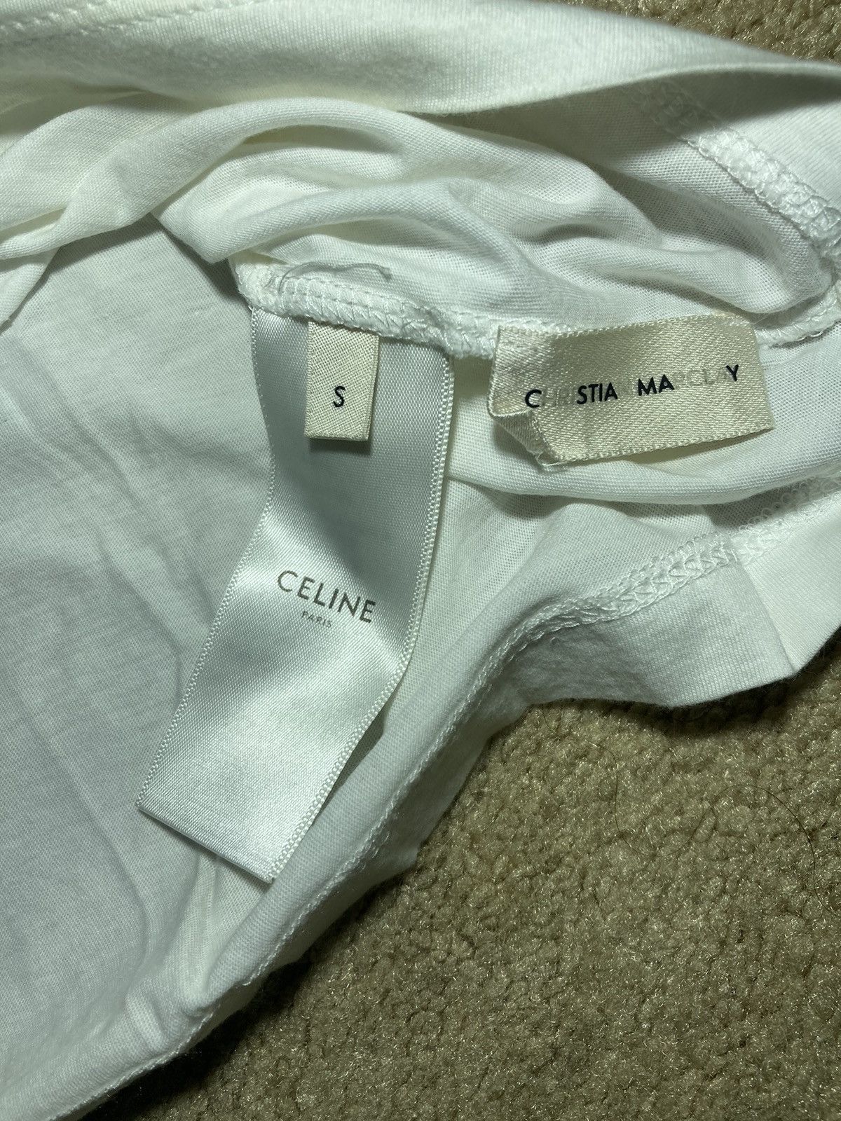 Celine × Hedi Slimane SS19 Celine Christian Marclay Kaboom Klak Artist Hedi 2019 Size US S / EU 44-46 / 1 - 6 Thumbnail