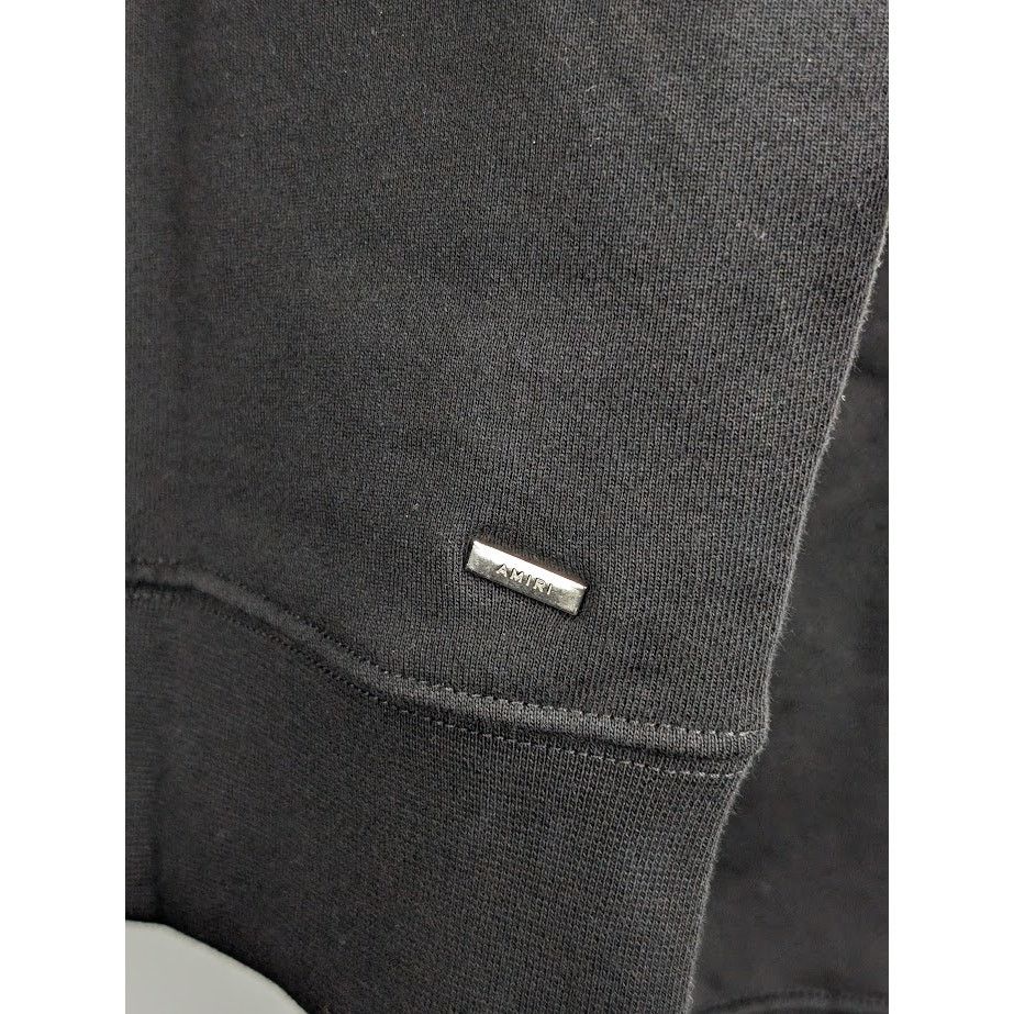 Amiri o1rshd1 Puff Logo Hoodie in Black Size US XL / EU 56 / 4 - 15 Thumbnail