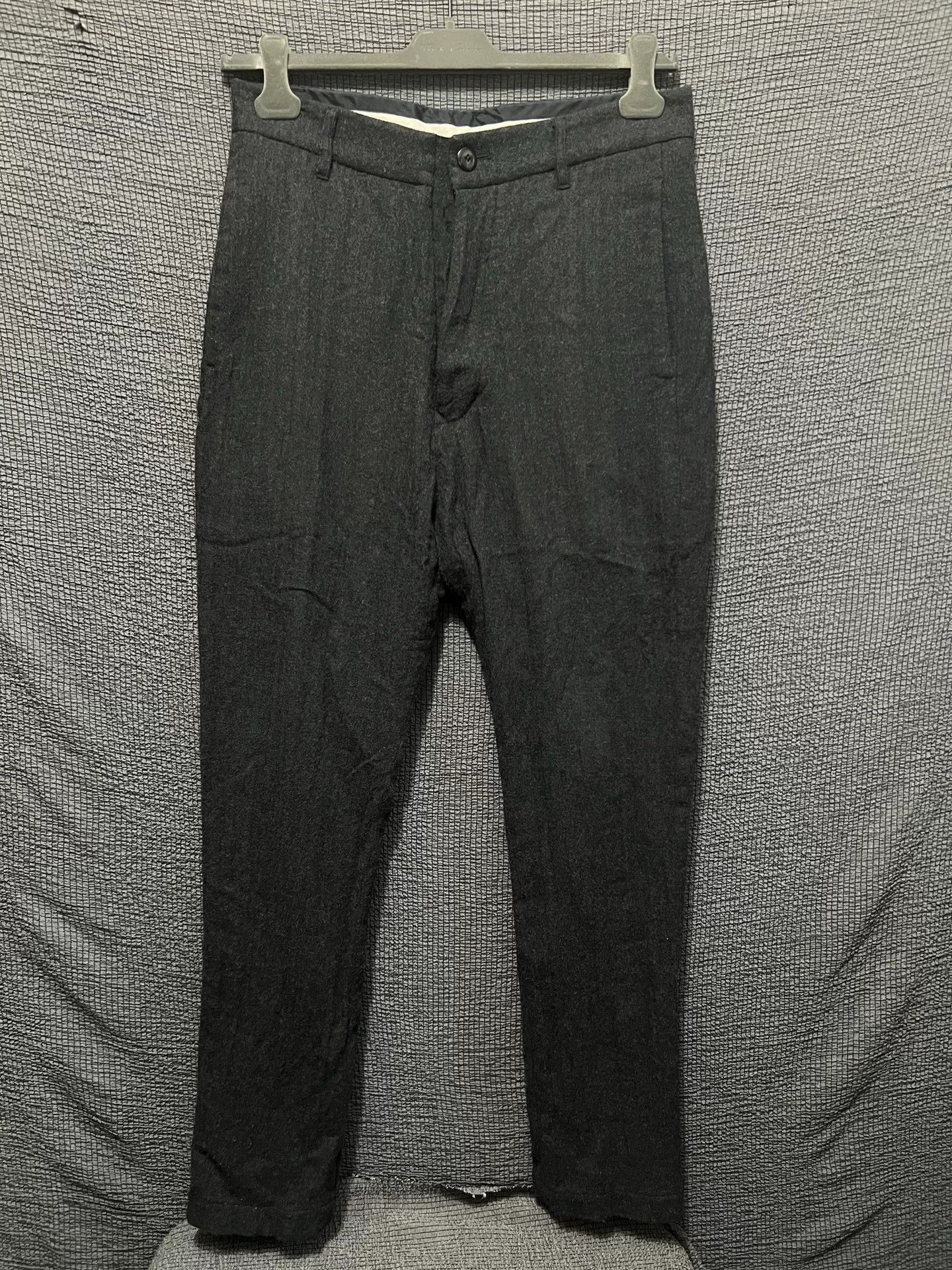 Rick Owens Rick Owens Wool Drop-Crotch Trousers Size US 36 / EU 52 - 1 Thumbnail